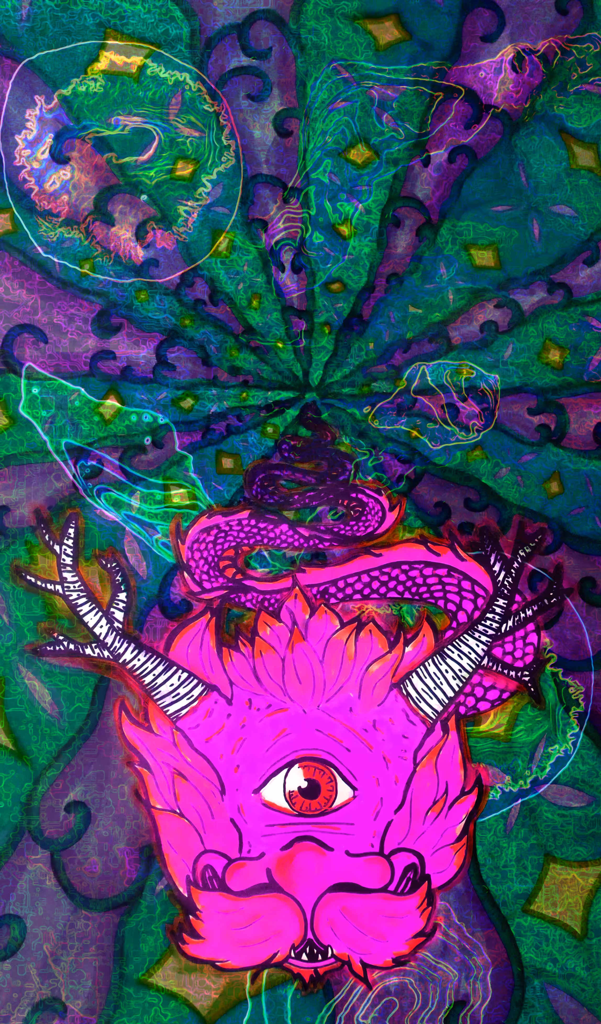 Dragão Roxo 