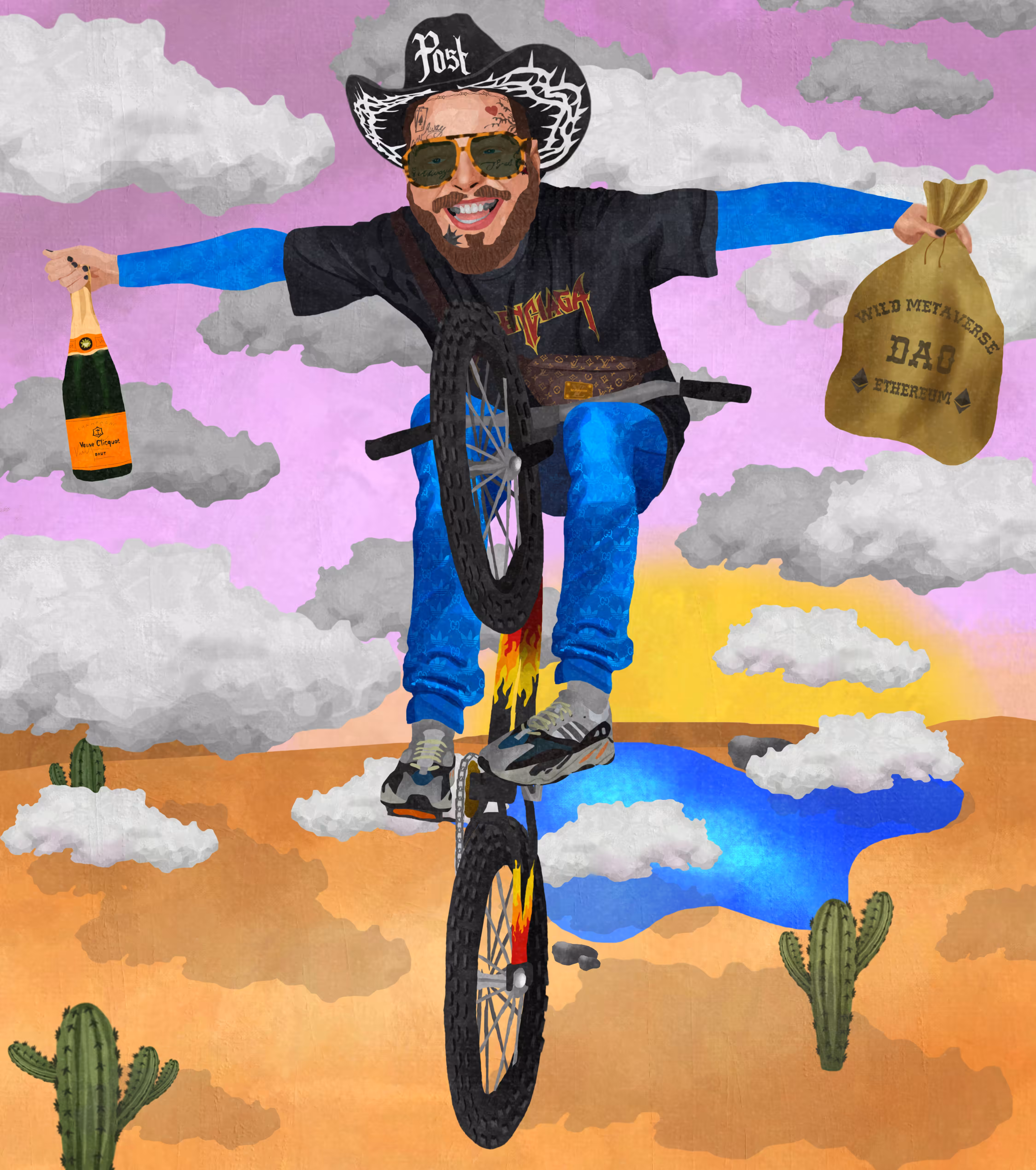 "No hands up"