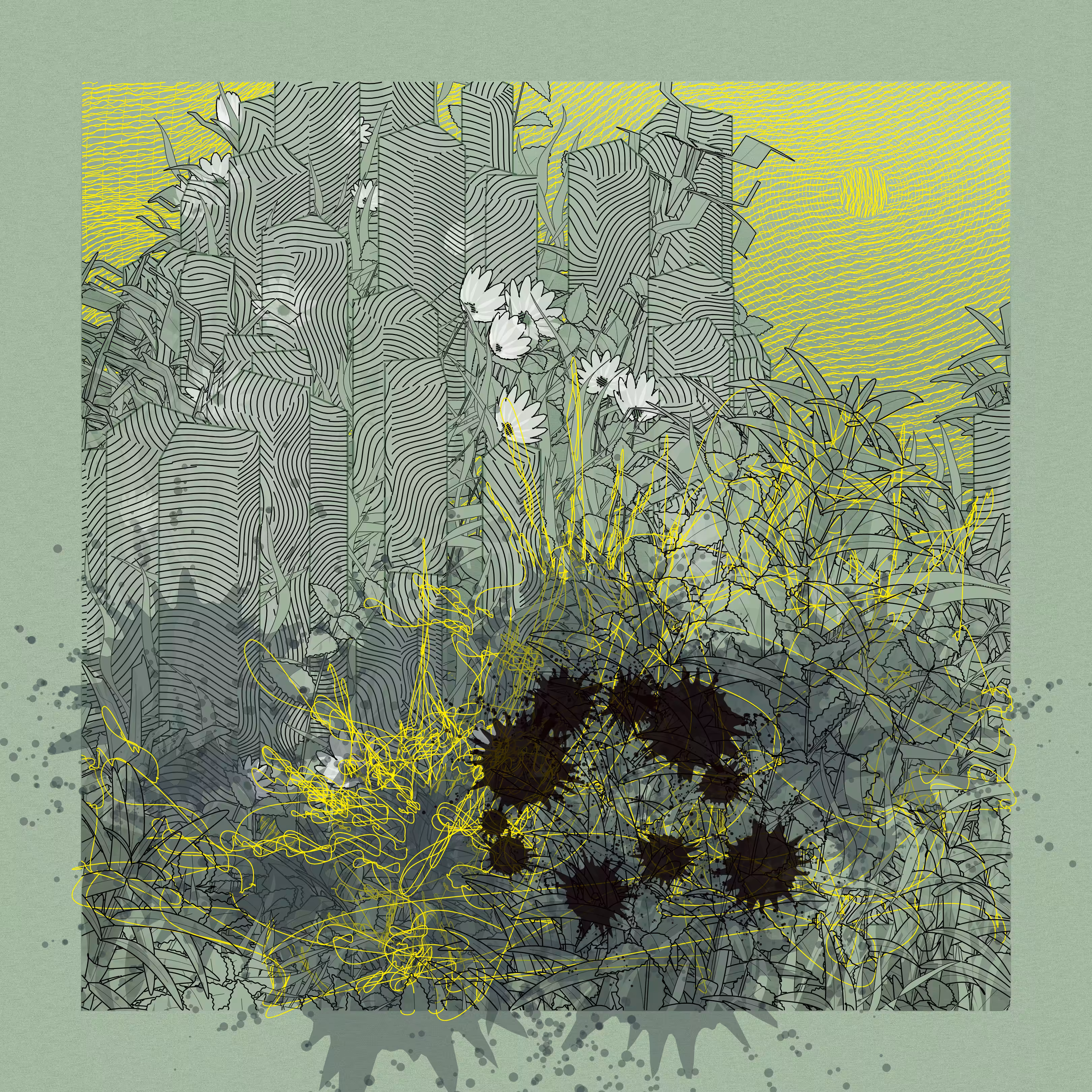 Landscape with Carbon Capture #5831