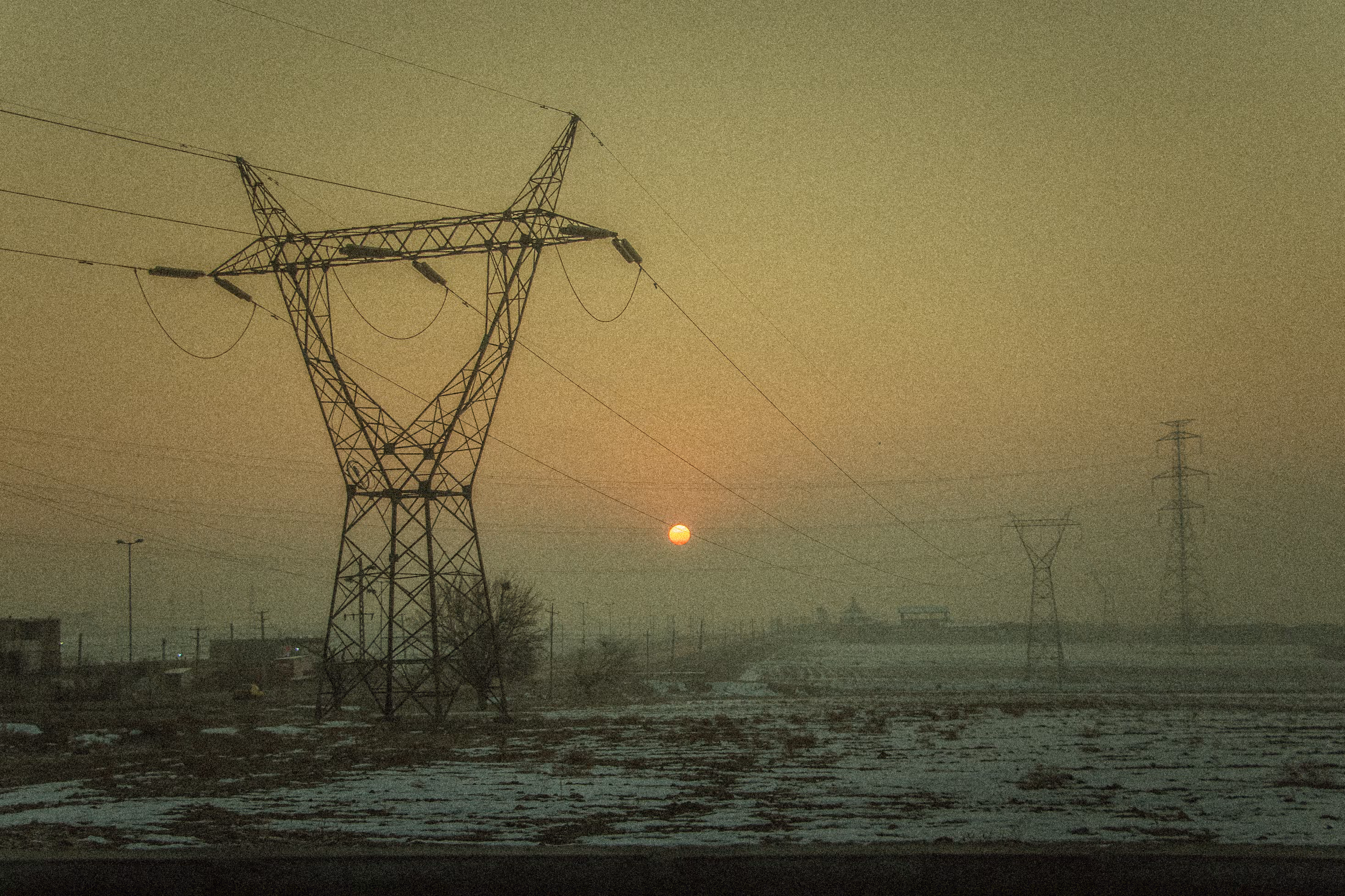 4. "winter sunset"