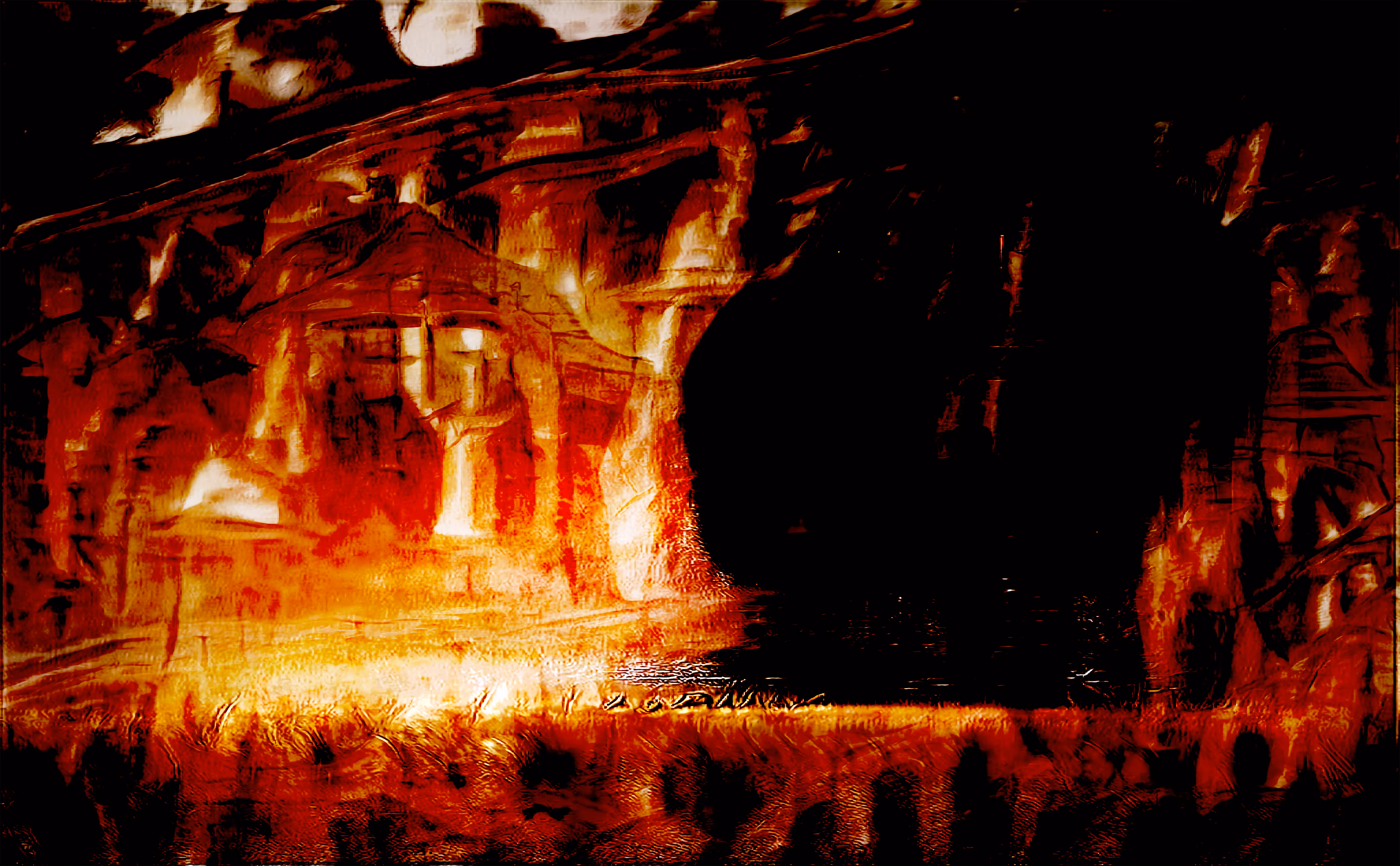 Symbols and Places of the Crimson AI as Seen for the First and Perhaps the Last Time