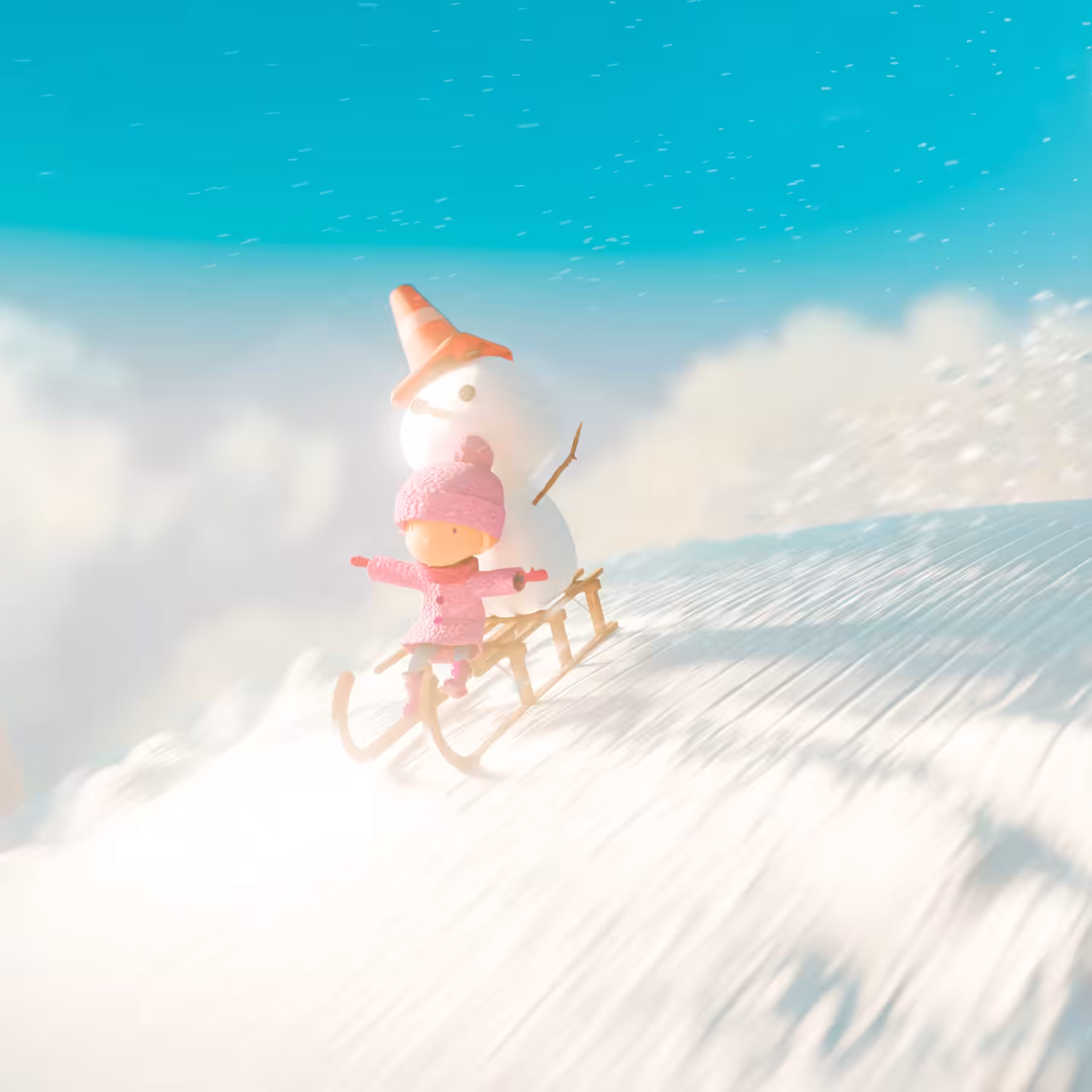 Winter #02 - The Sled