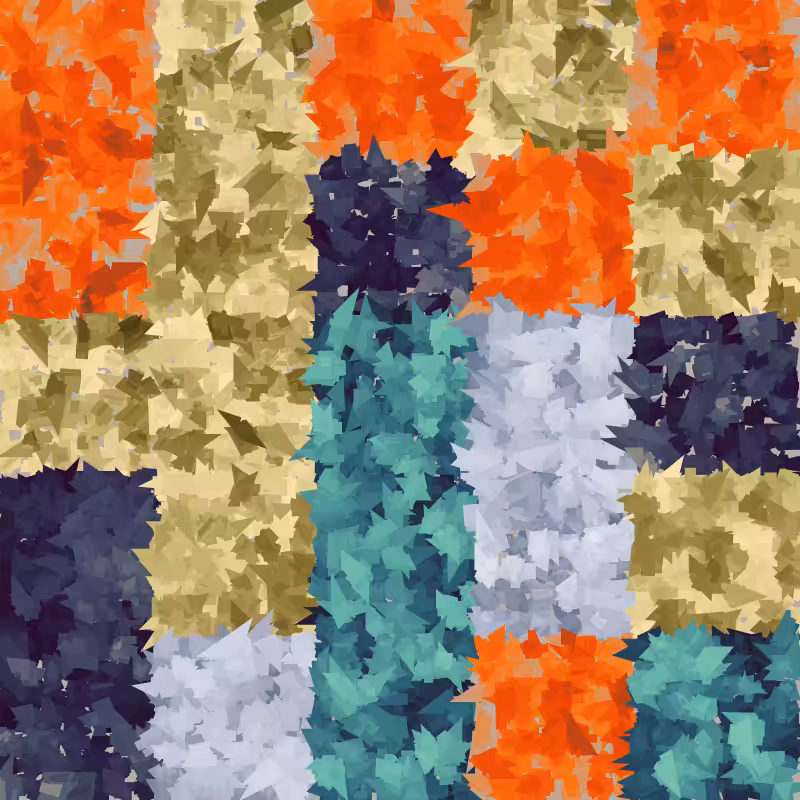 Watercolor Grid #5
