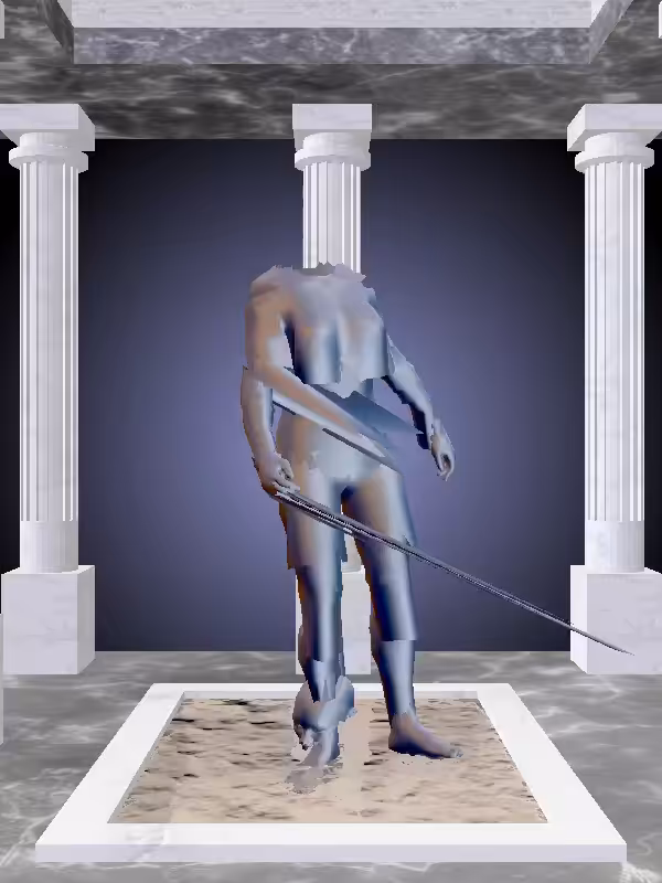 HeavenComputer: The Drunk Stealth Dark Blue Woman #3260