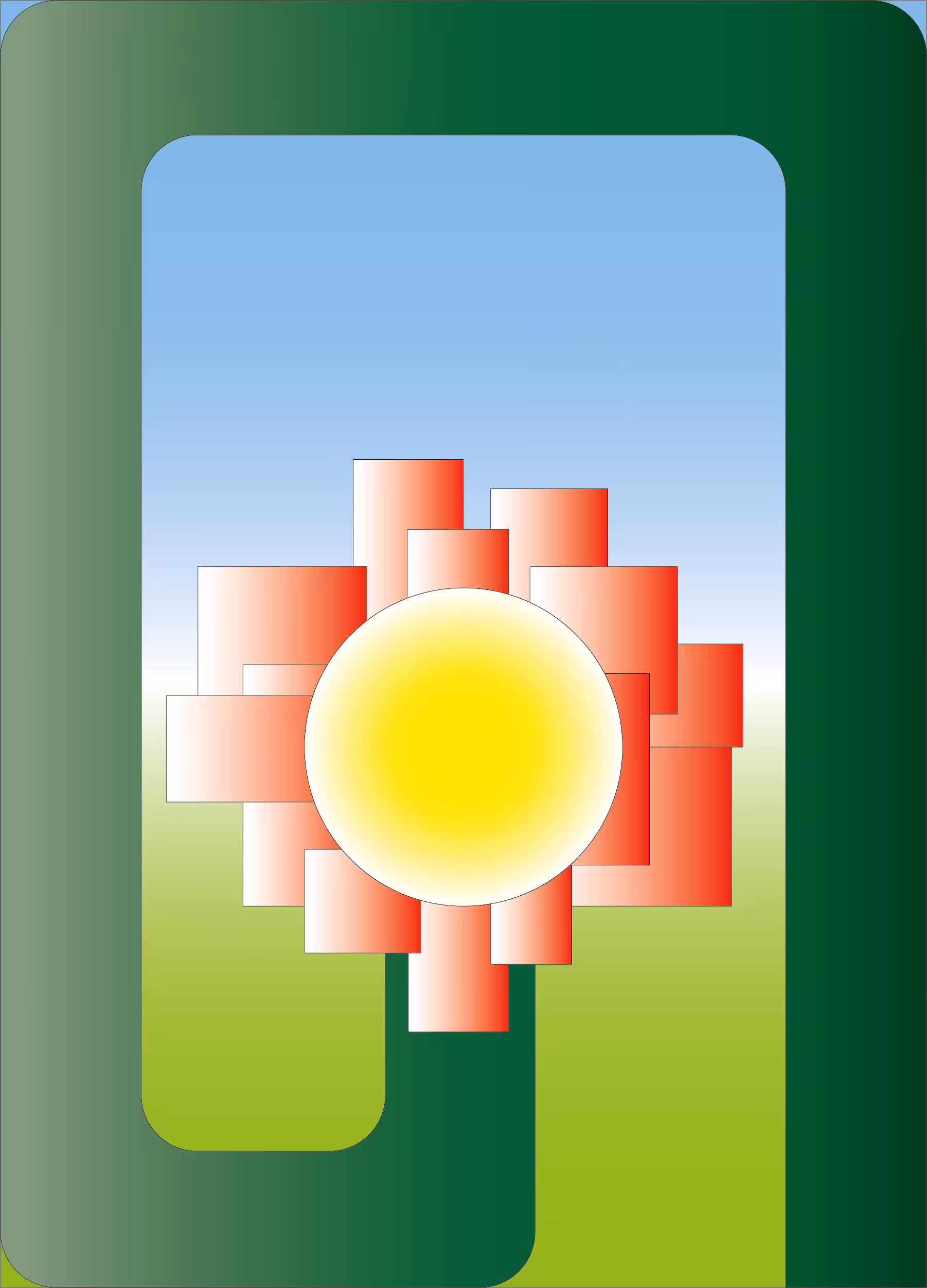 Twisted flower