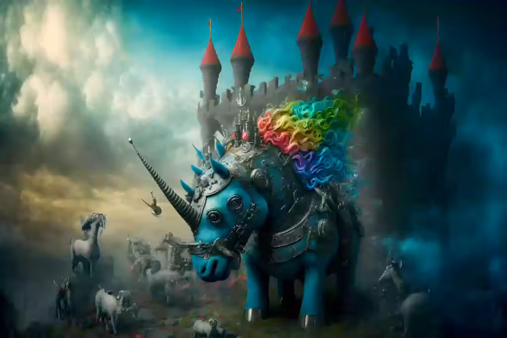 Knights and unicorns: Mighty unicorn