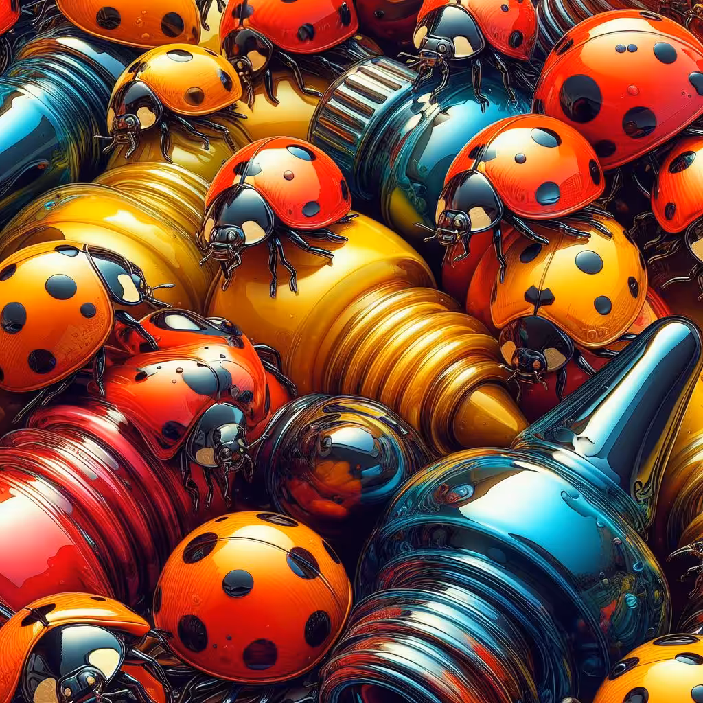 Vivid Materials & Ladybug