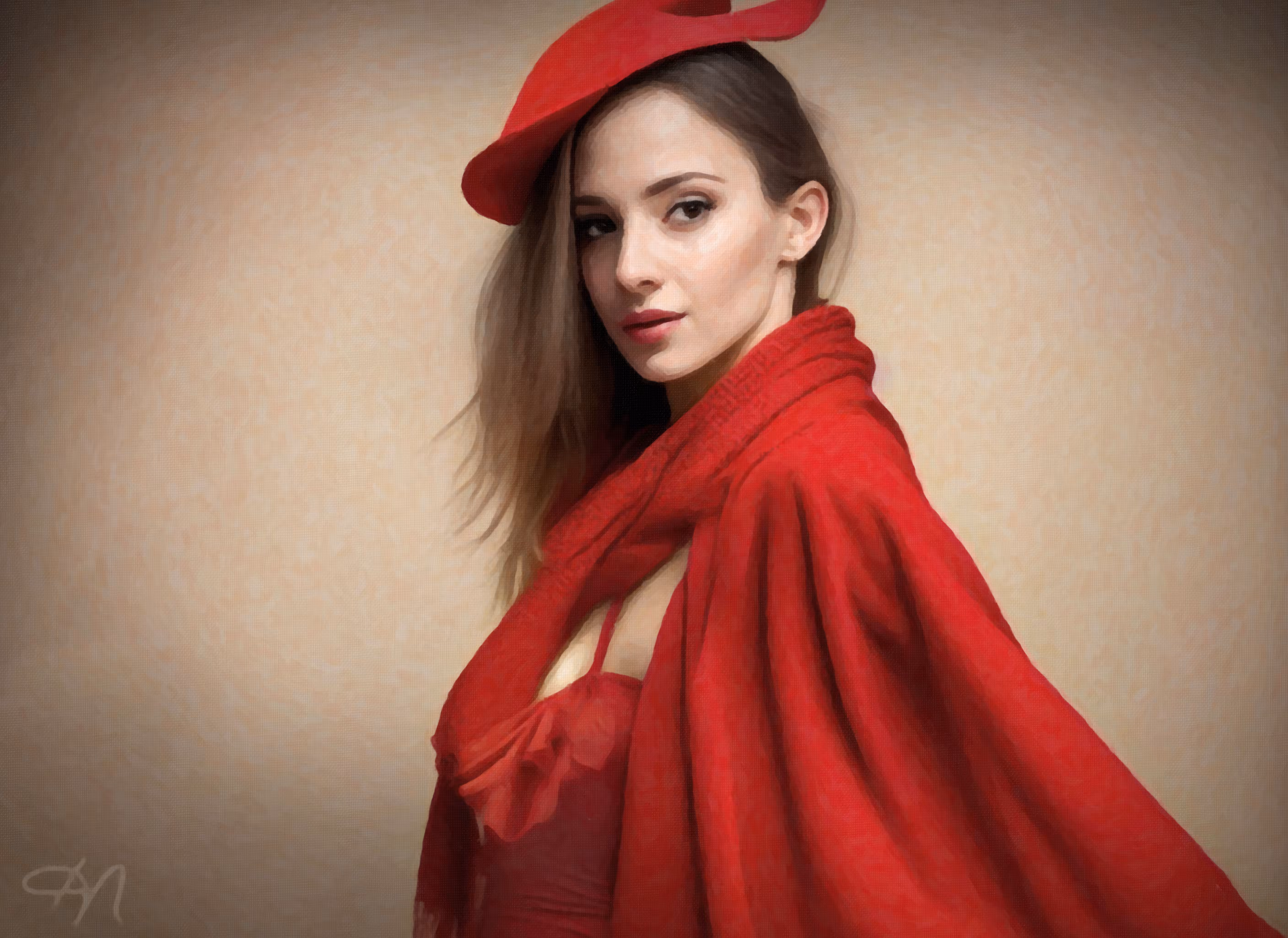 The Woman in Red