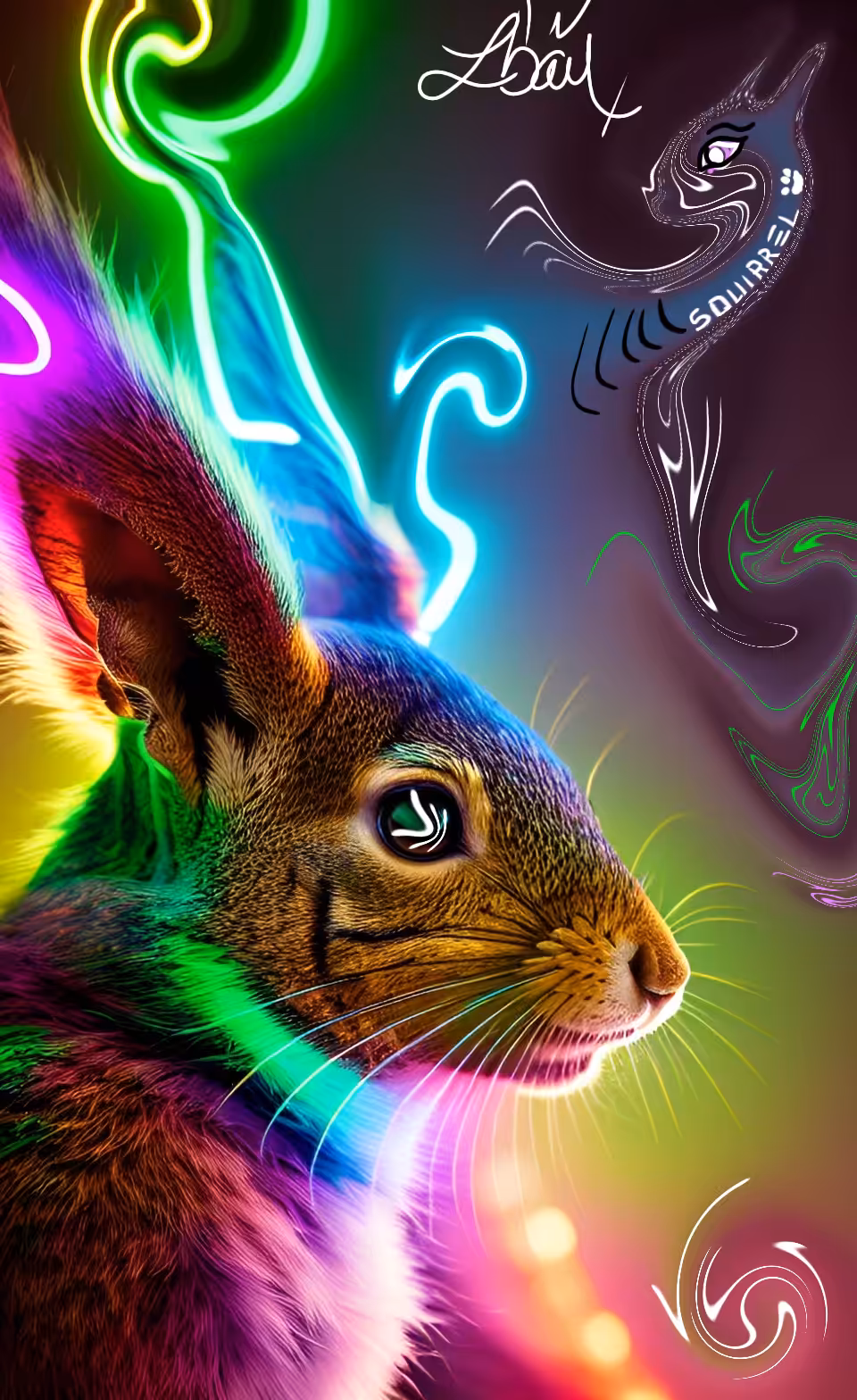 Neon Squirrel