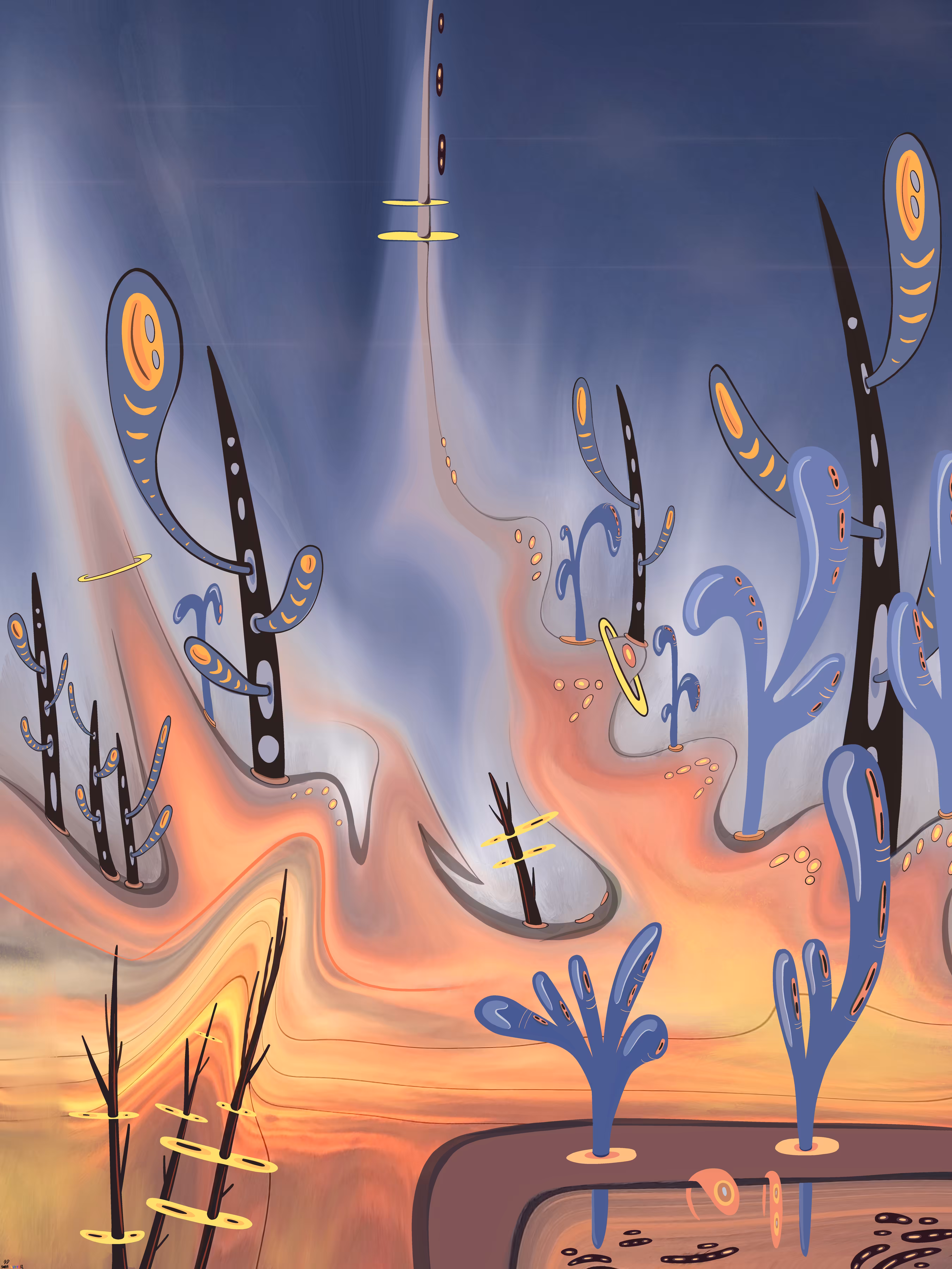 Sunset Desert
