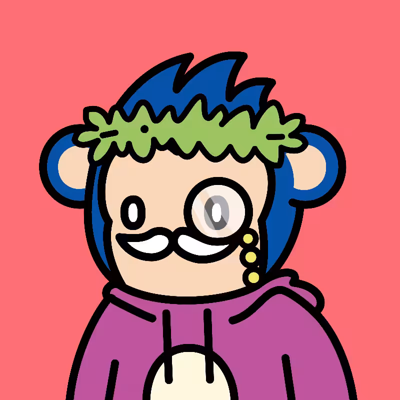 Blue Monkey #6