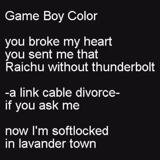 Game Boy Color

you ...