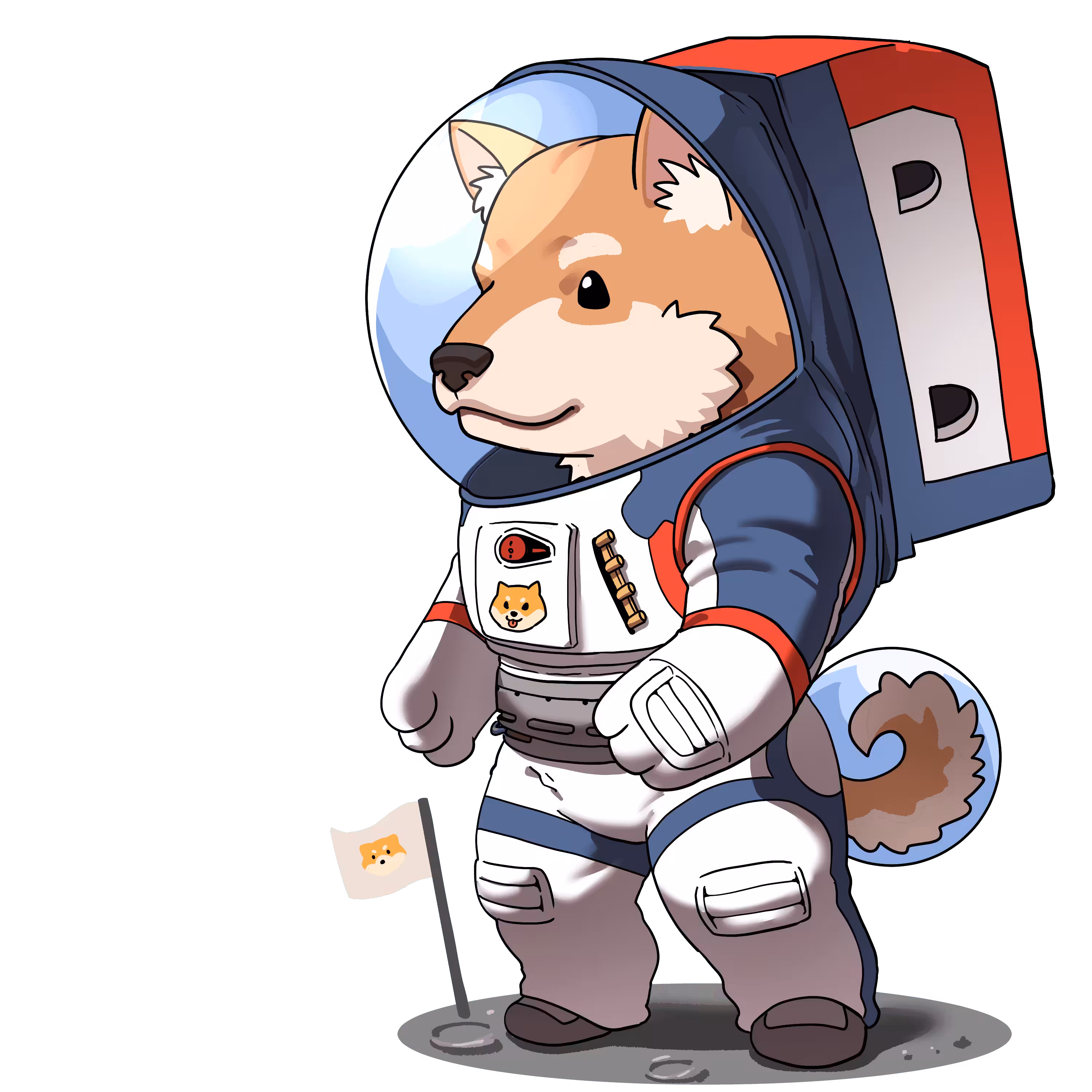 Shiba Astronaut