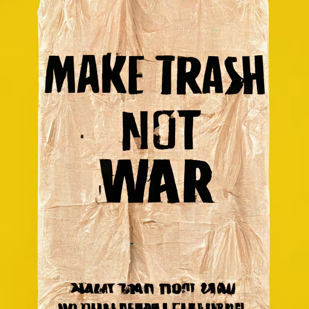 Make Trash Not War