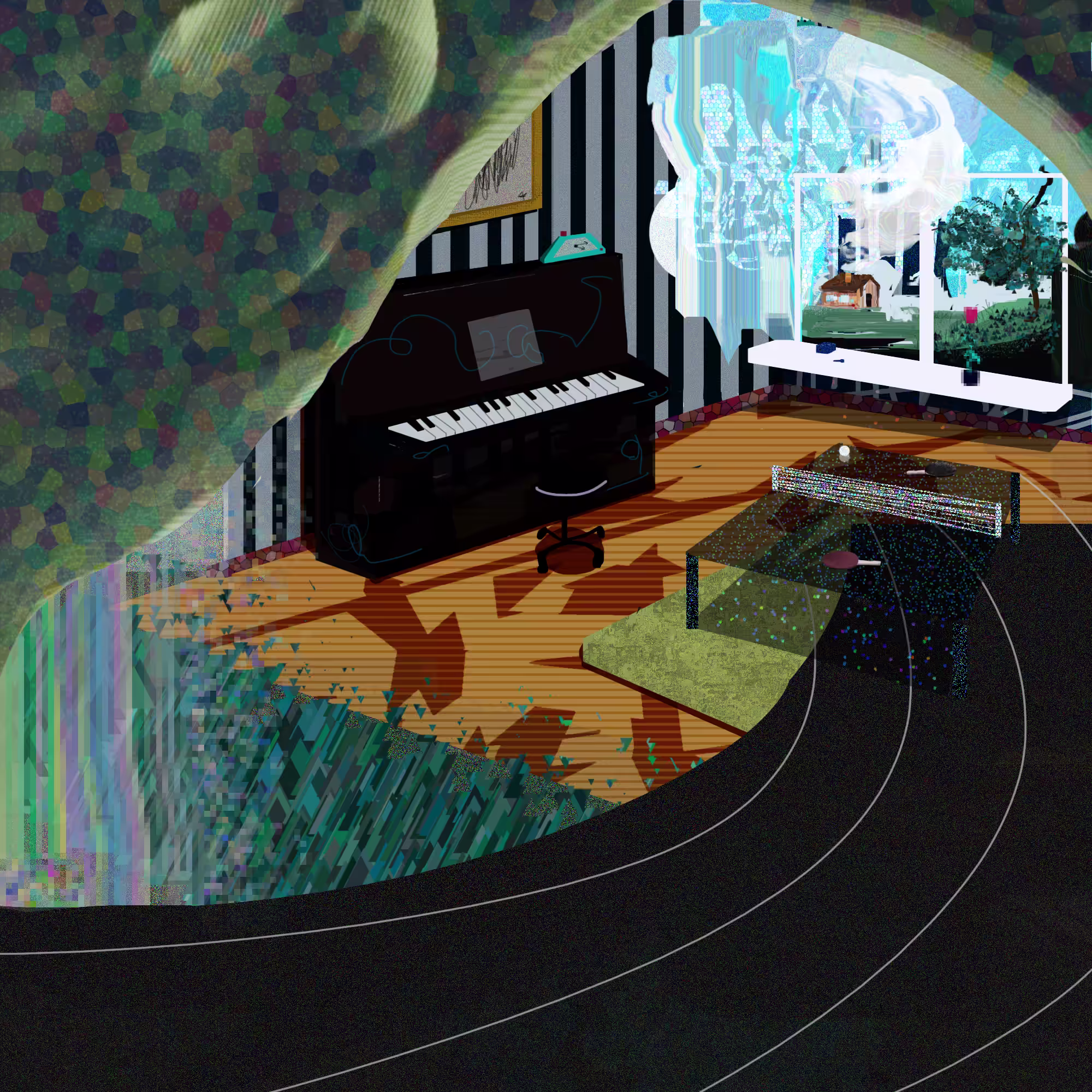 Vertical piano drift