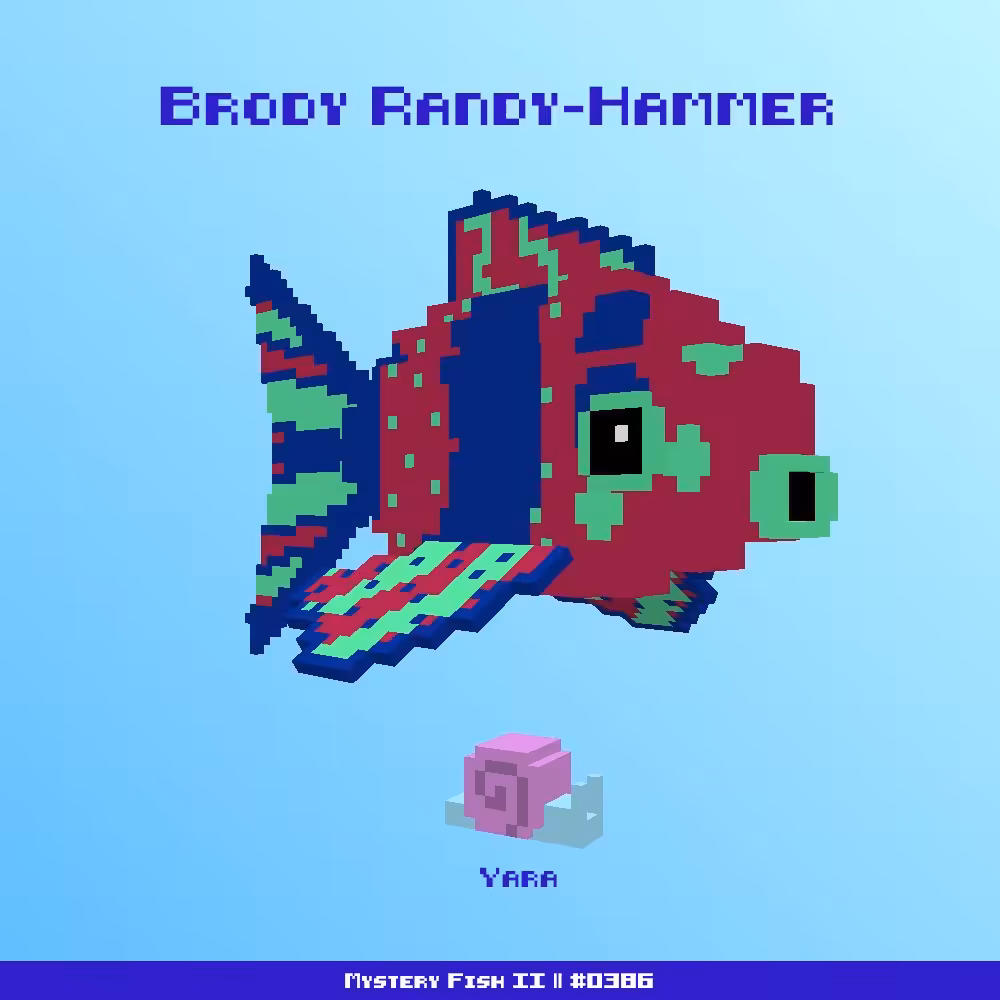 Brody Randy-Hammer :: Mystery Fish 0386/1000