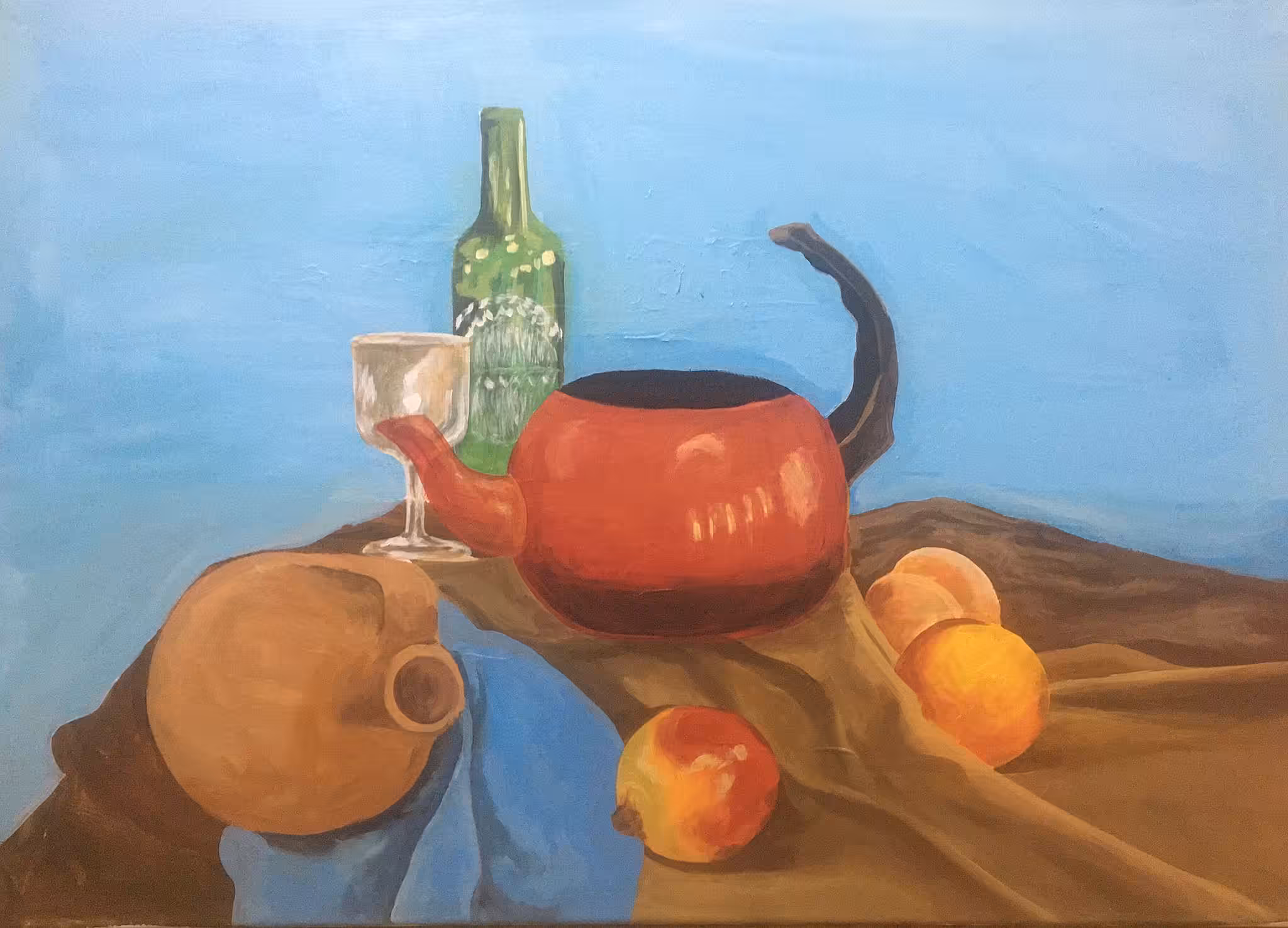 oil painting portrait work