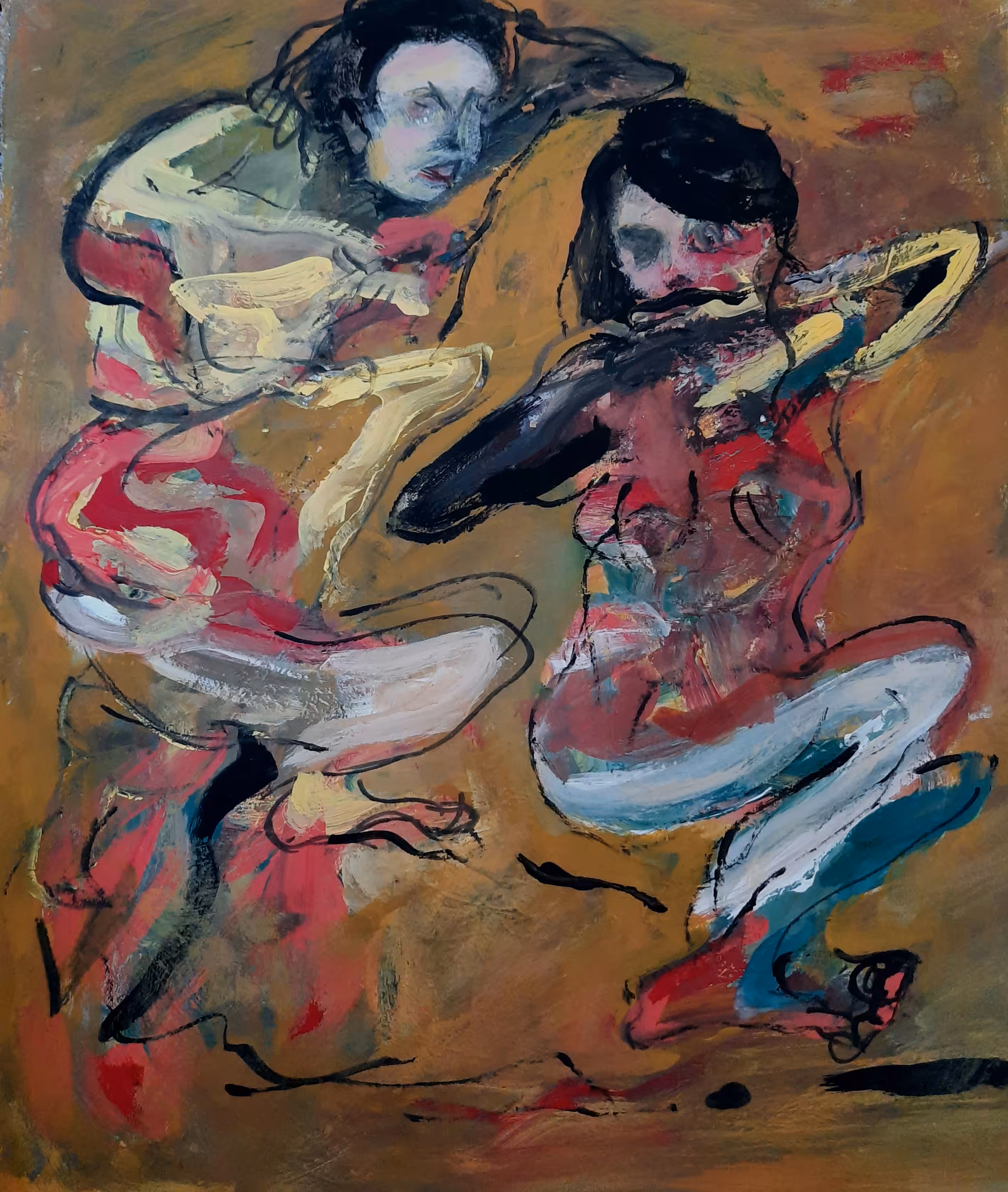 Abstractin painting