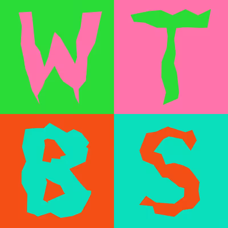 Waiting To Be Signed Logo with Wobbles #165