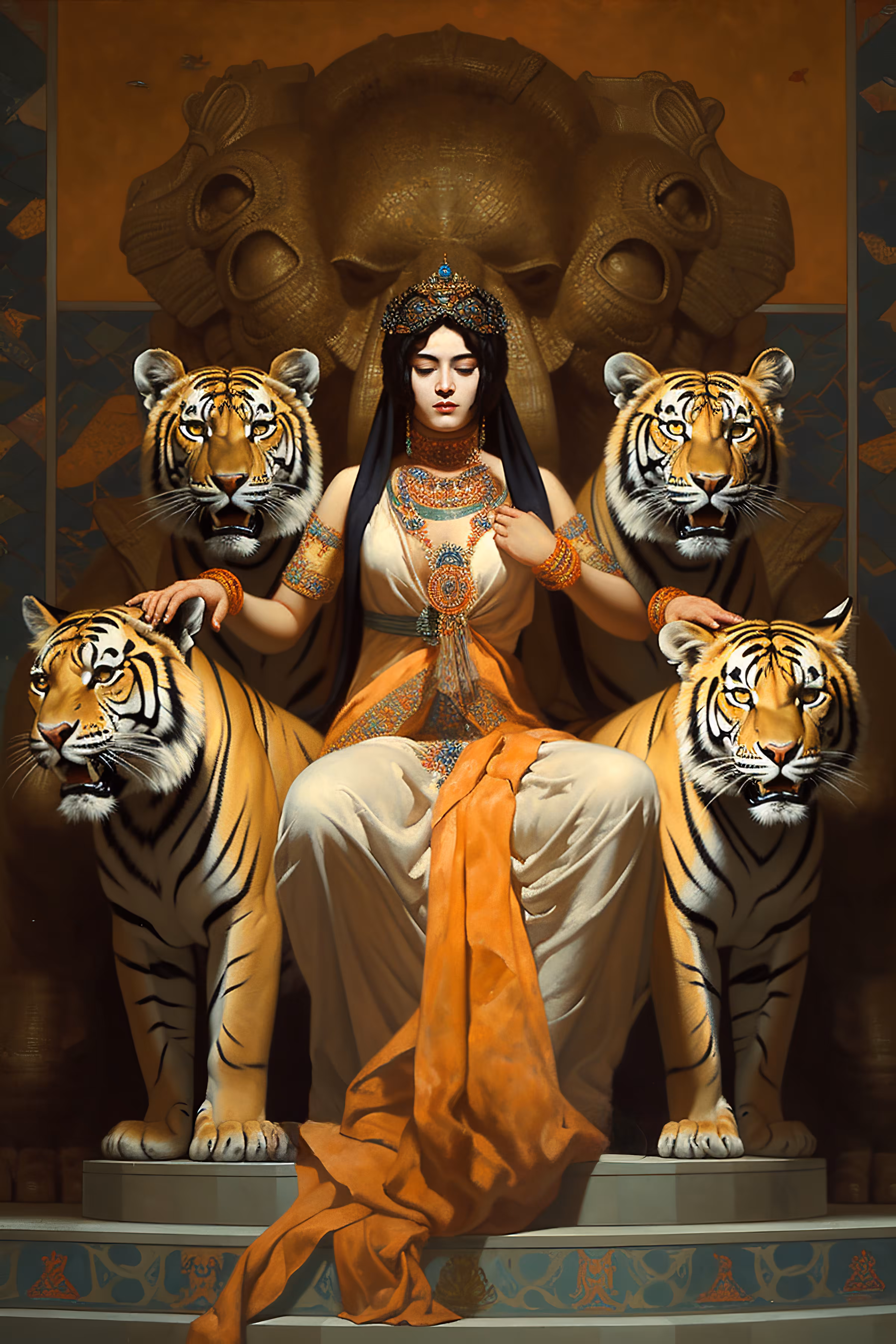 Lady Of The Tigers