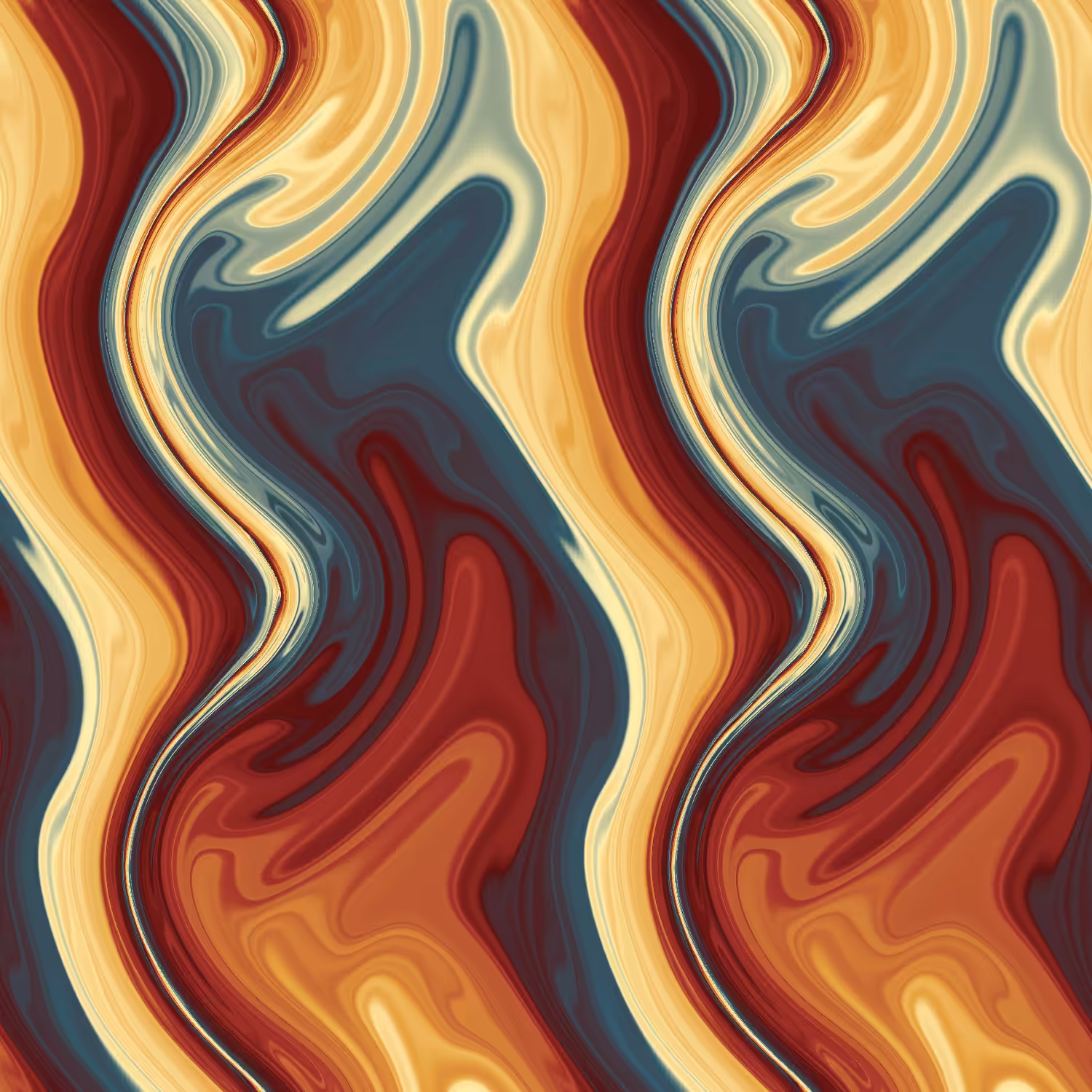 flowing waves #6