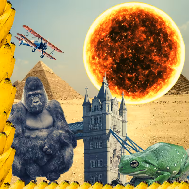 Banana & Pepe on mysterious trips #28