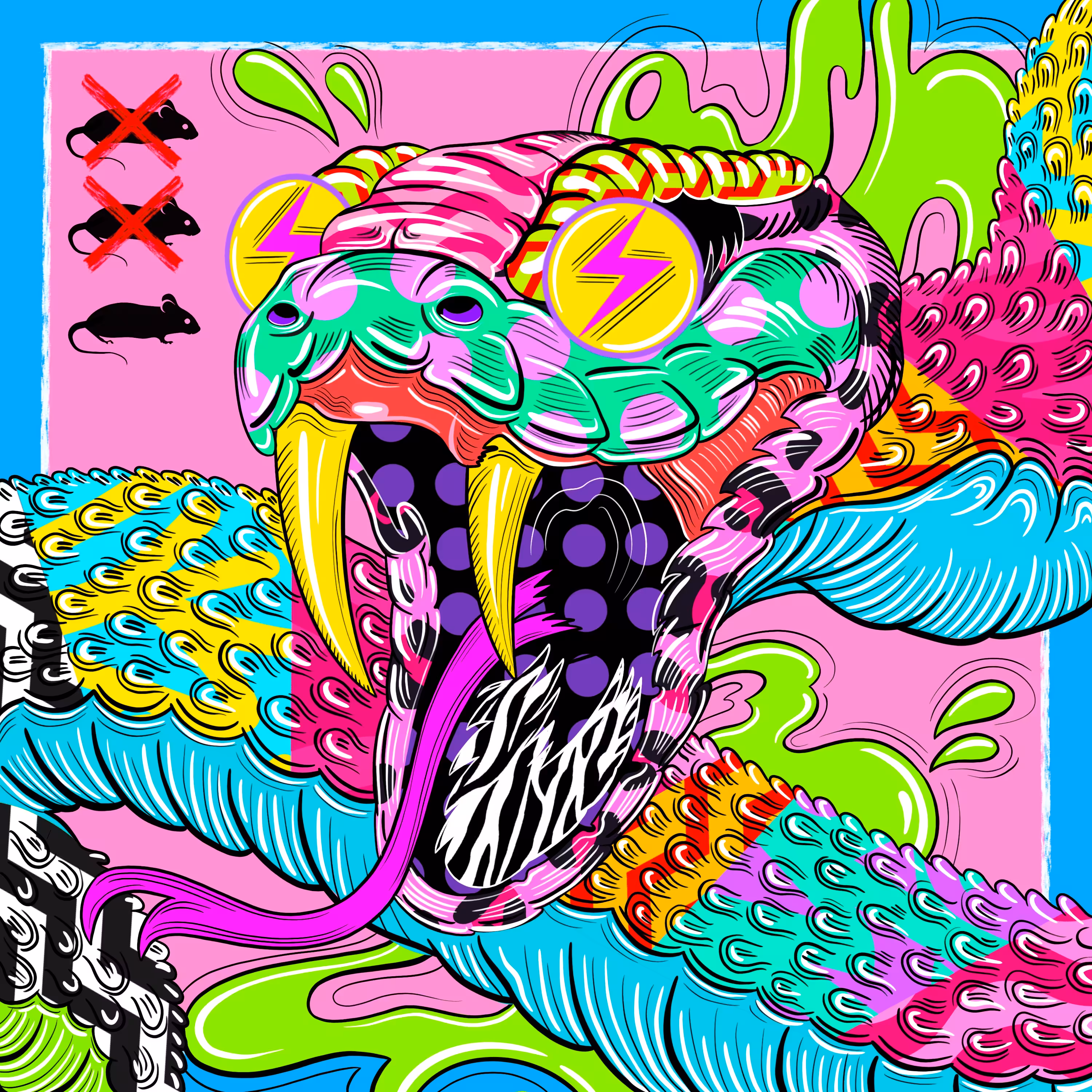 CRYPTOSNAKE BY J_SKY