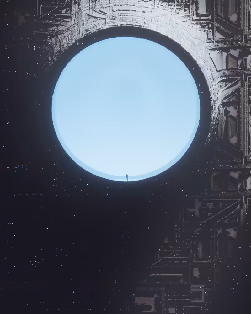 Story of a lost astronaut