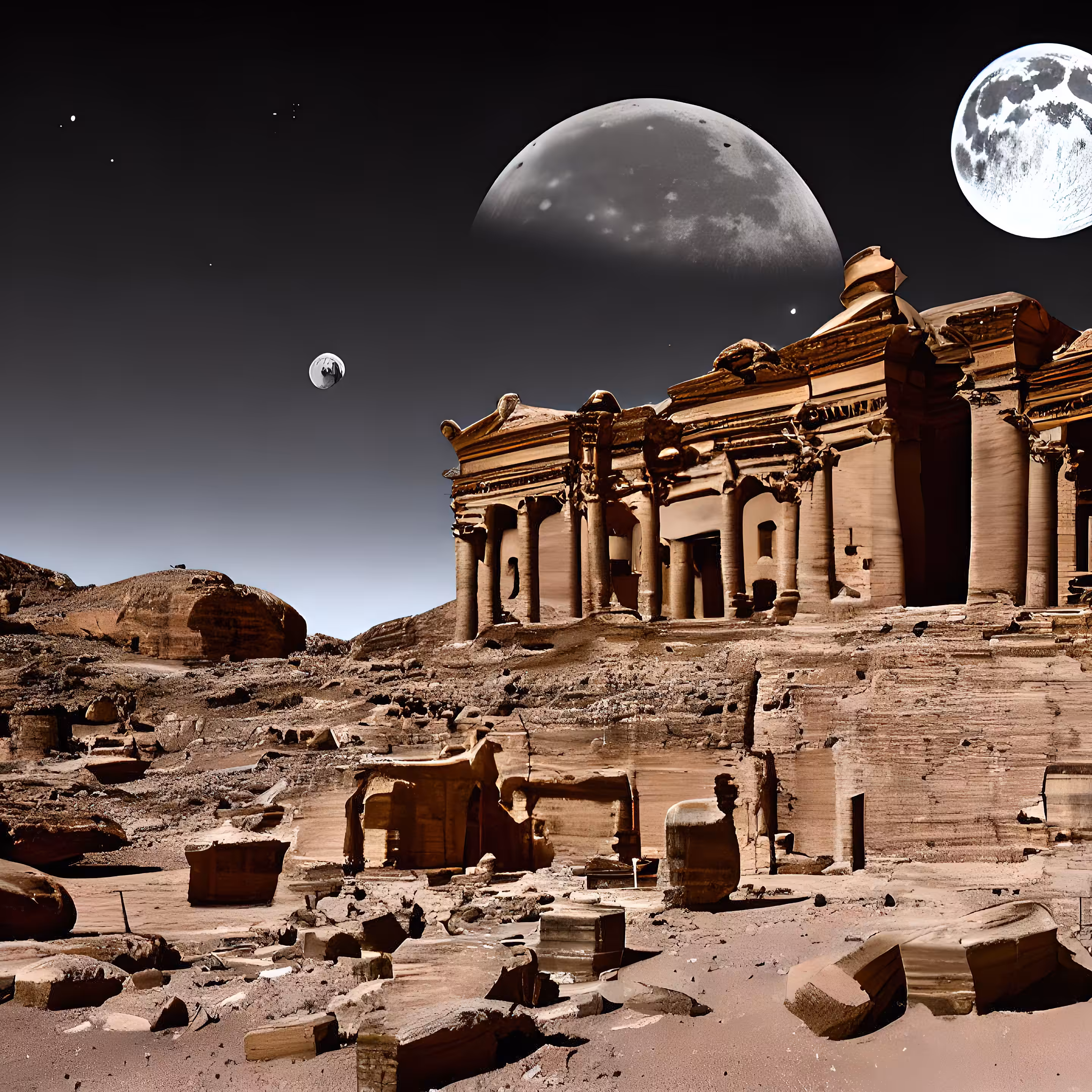 Simulation Number 89: Moons Over Ruins