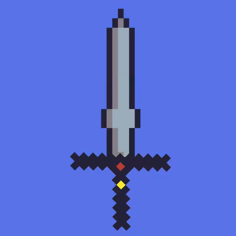 Generative Pixel Swords #9