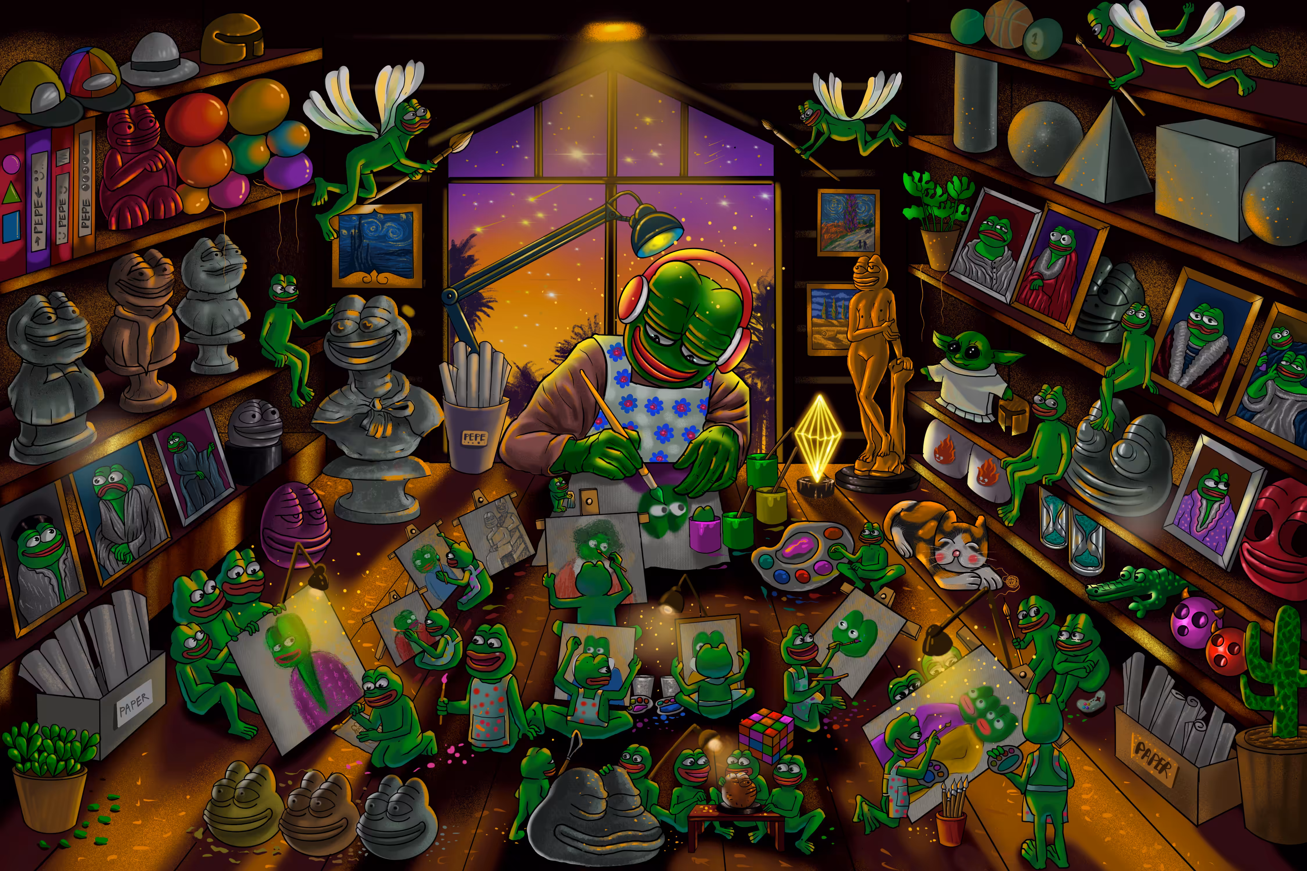 PEPE ART ROOM