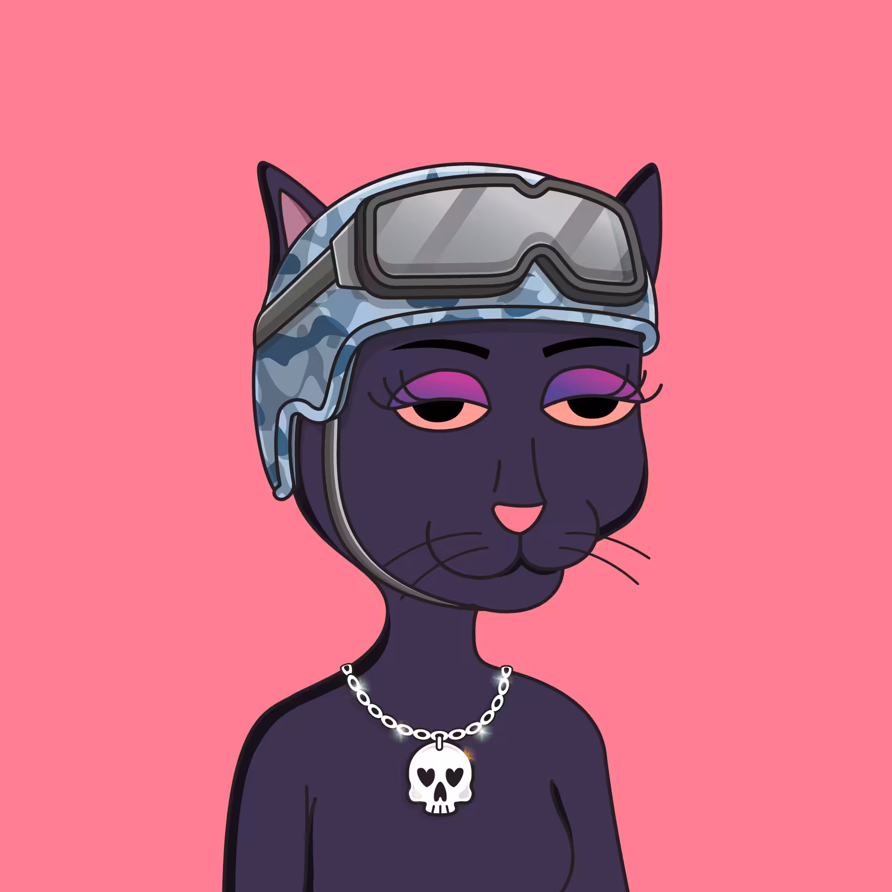 Girl Cat #240
