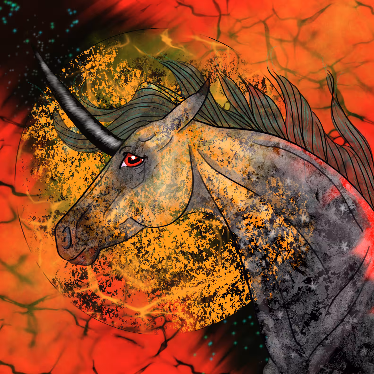 Cosmic Unicorns: Thinly Veiled Chaos