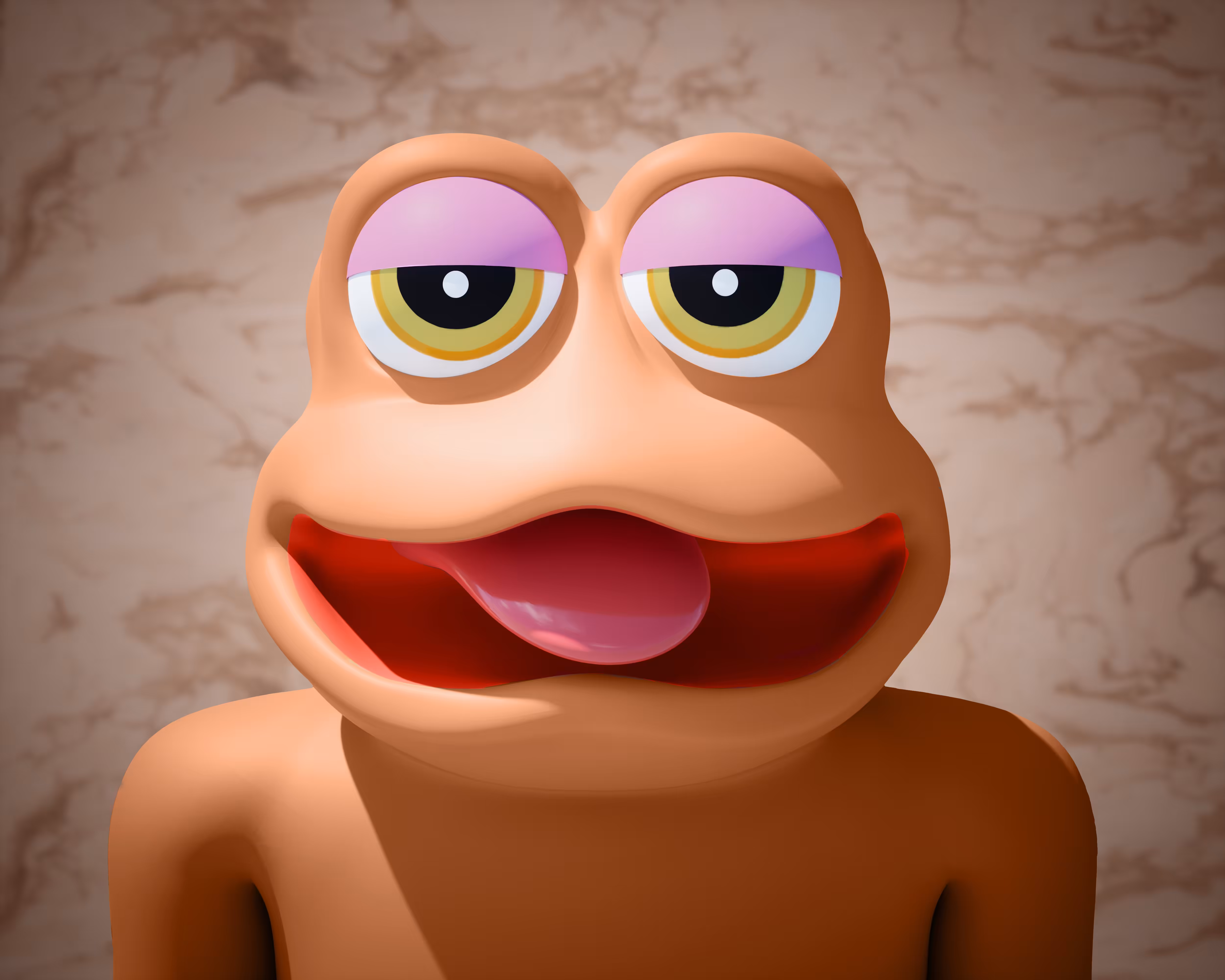 Pooping Frog 😛