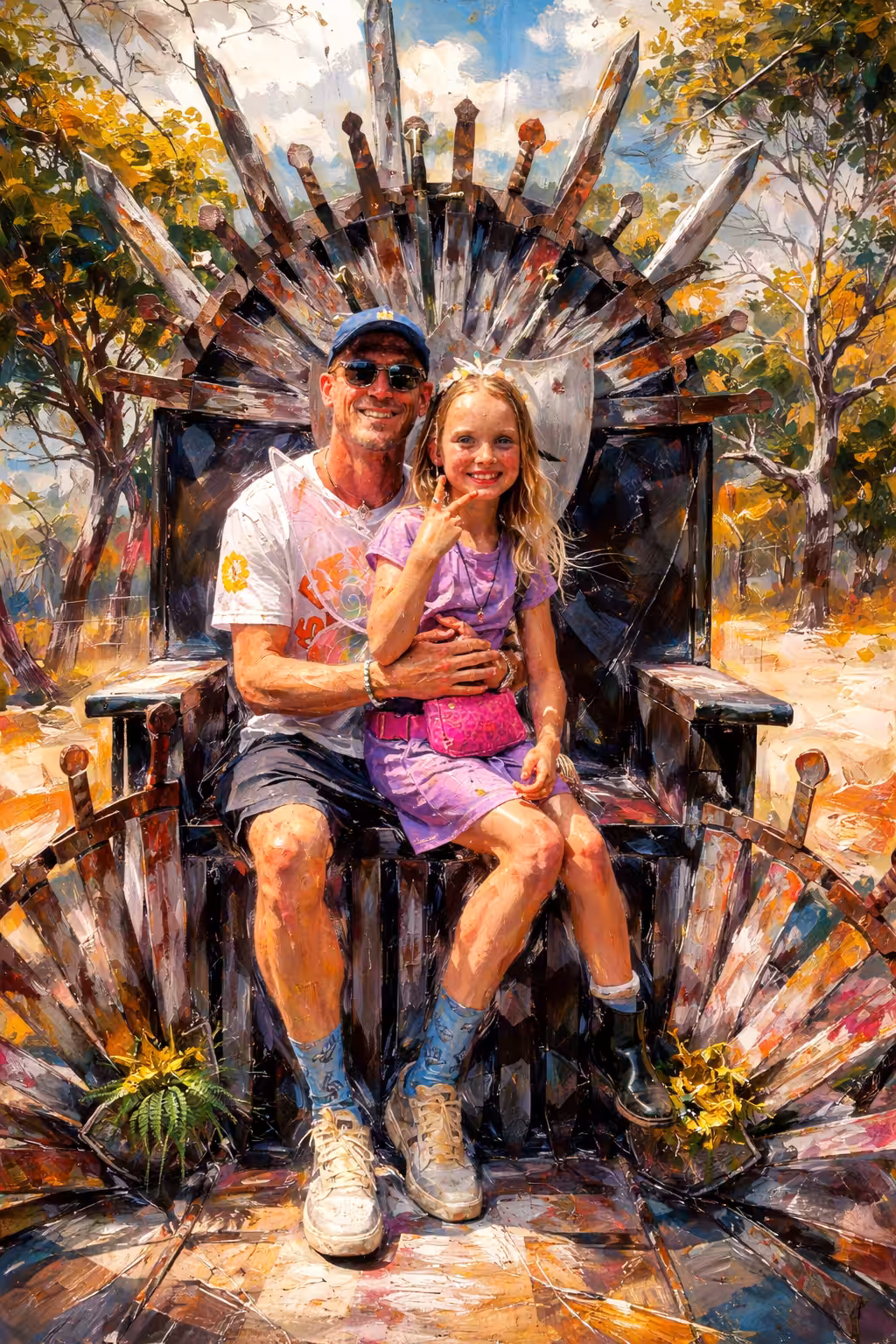 Daddy’s Little Fairy Queen 🧚‍♀️🦋💜🦋💖🦋💜🦋