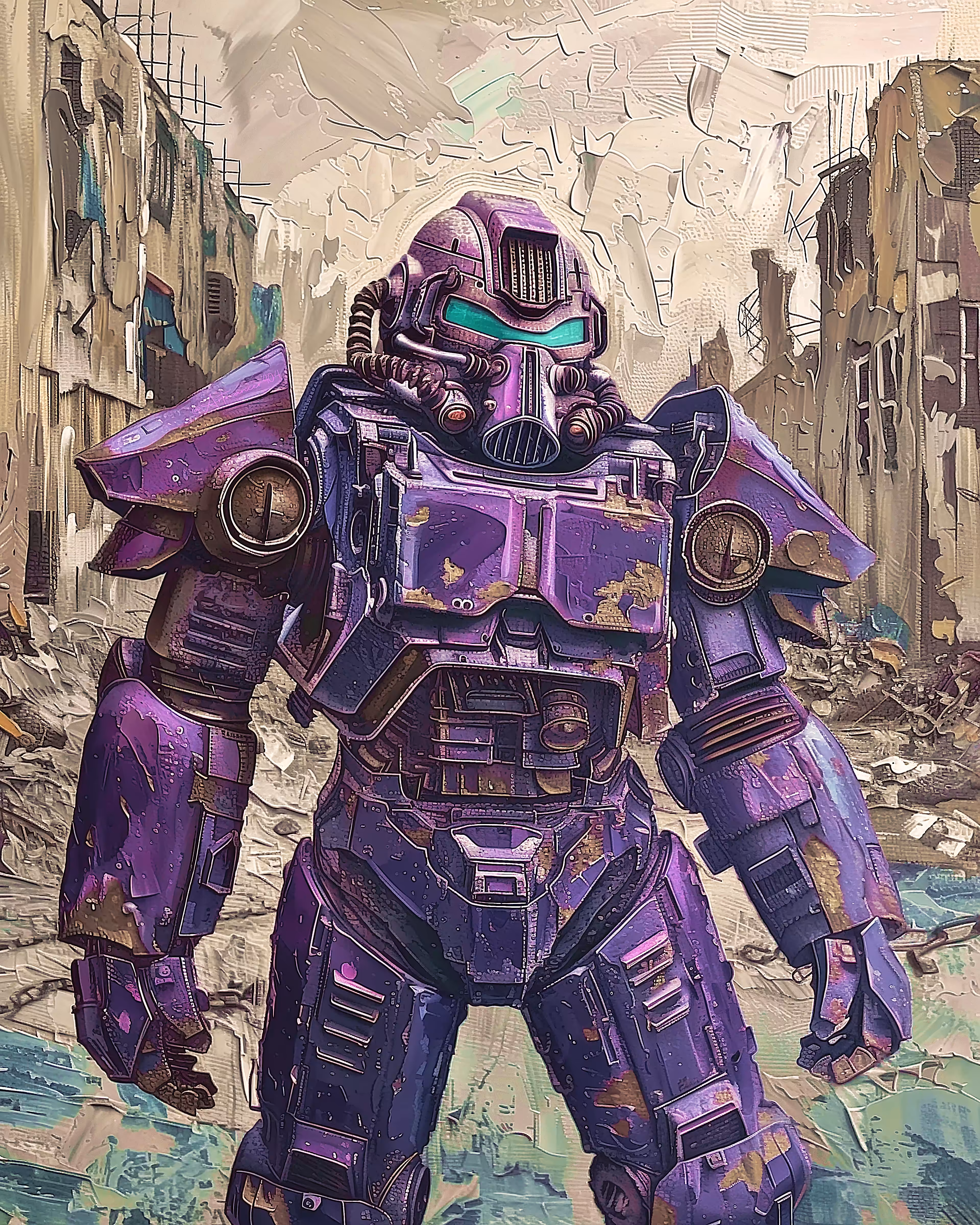 Day #025: “Glitch-Tec Power Suit”