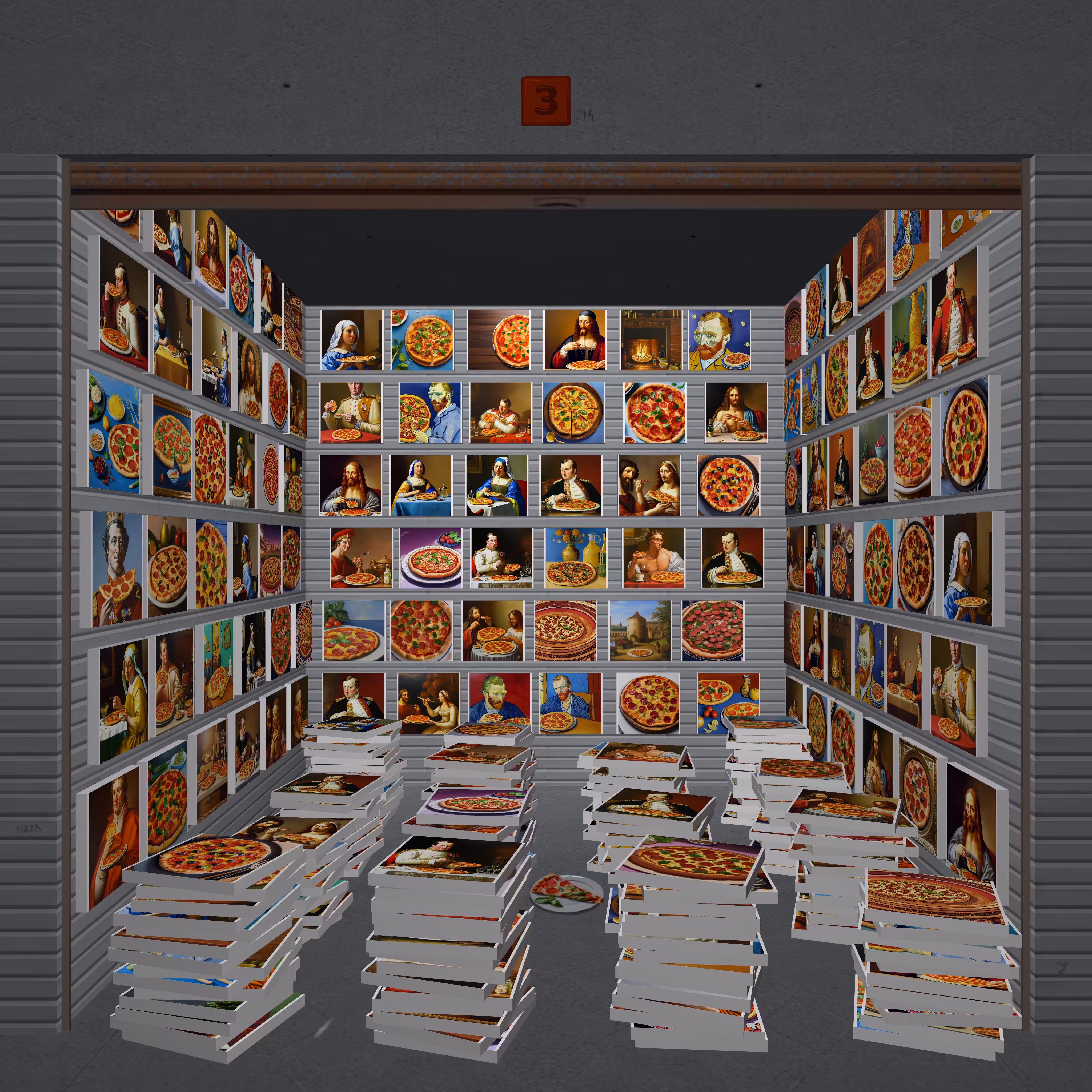 AI Art Storage Unit #3