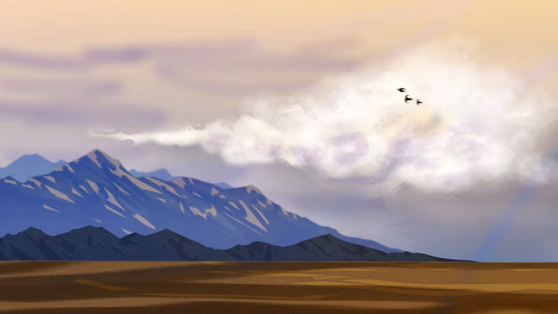 Mountain And Sky