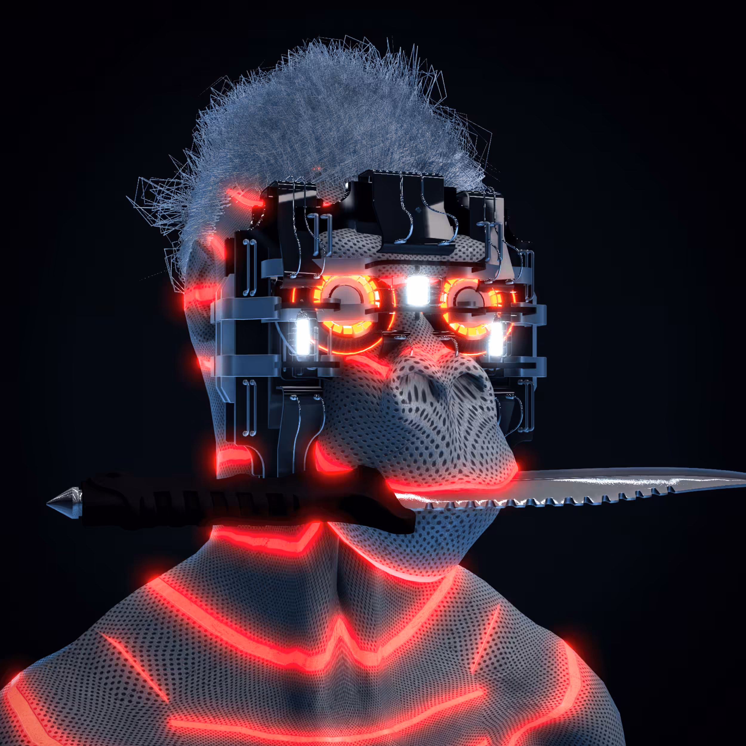 CryptoAvatar3D-062-RoboApes