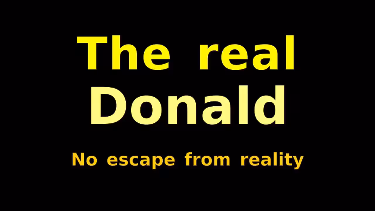 The real Donald