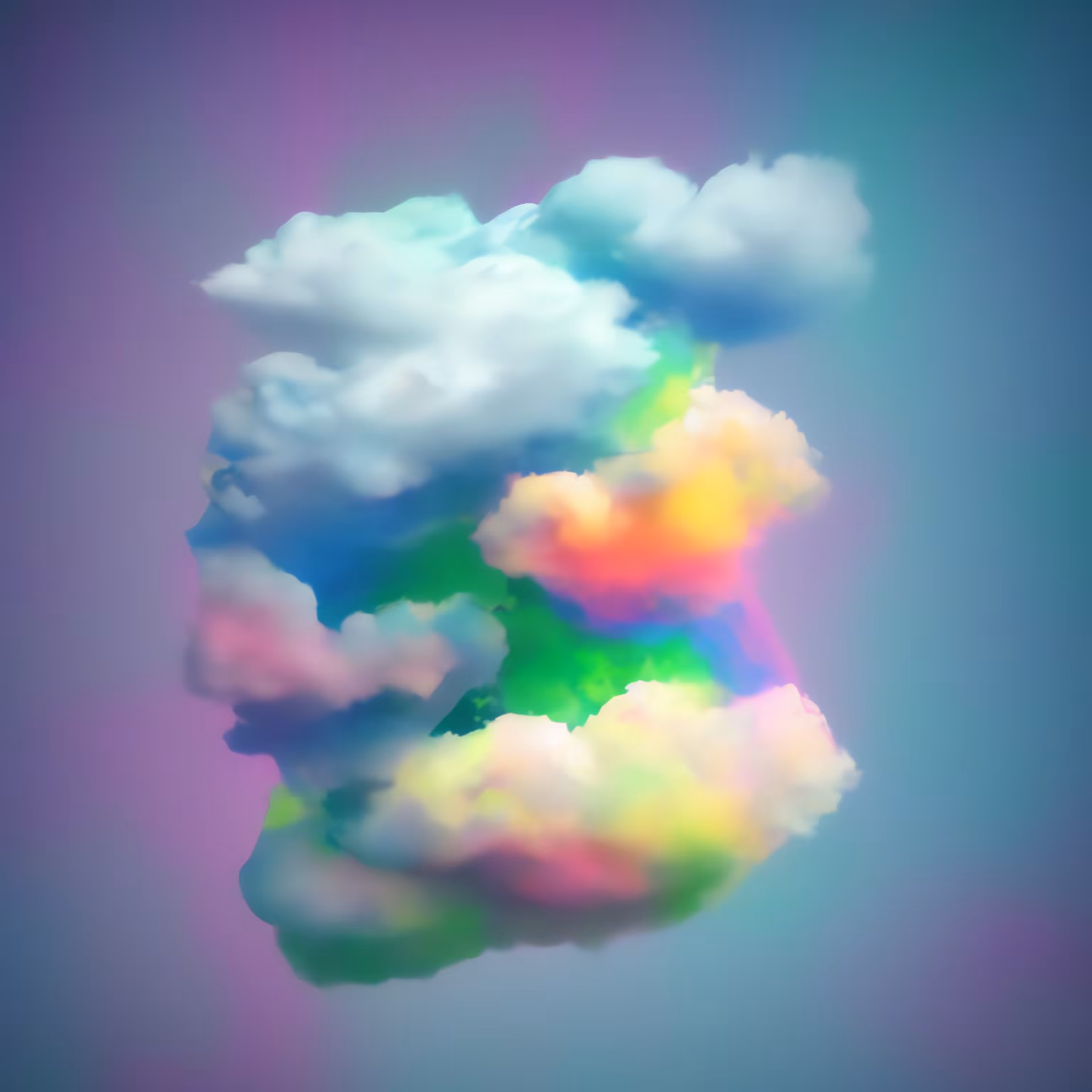 ☁︎☁︎☁︎ clouds  ☁︎☁︎☁︎: colorful ☁︎ clouds ☁︎ in symmetrical space