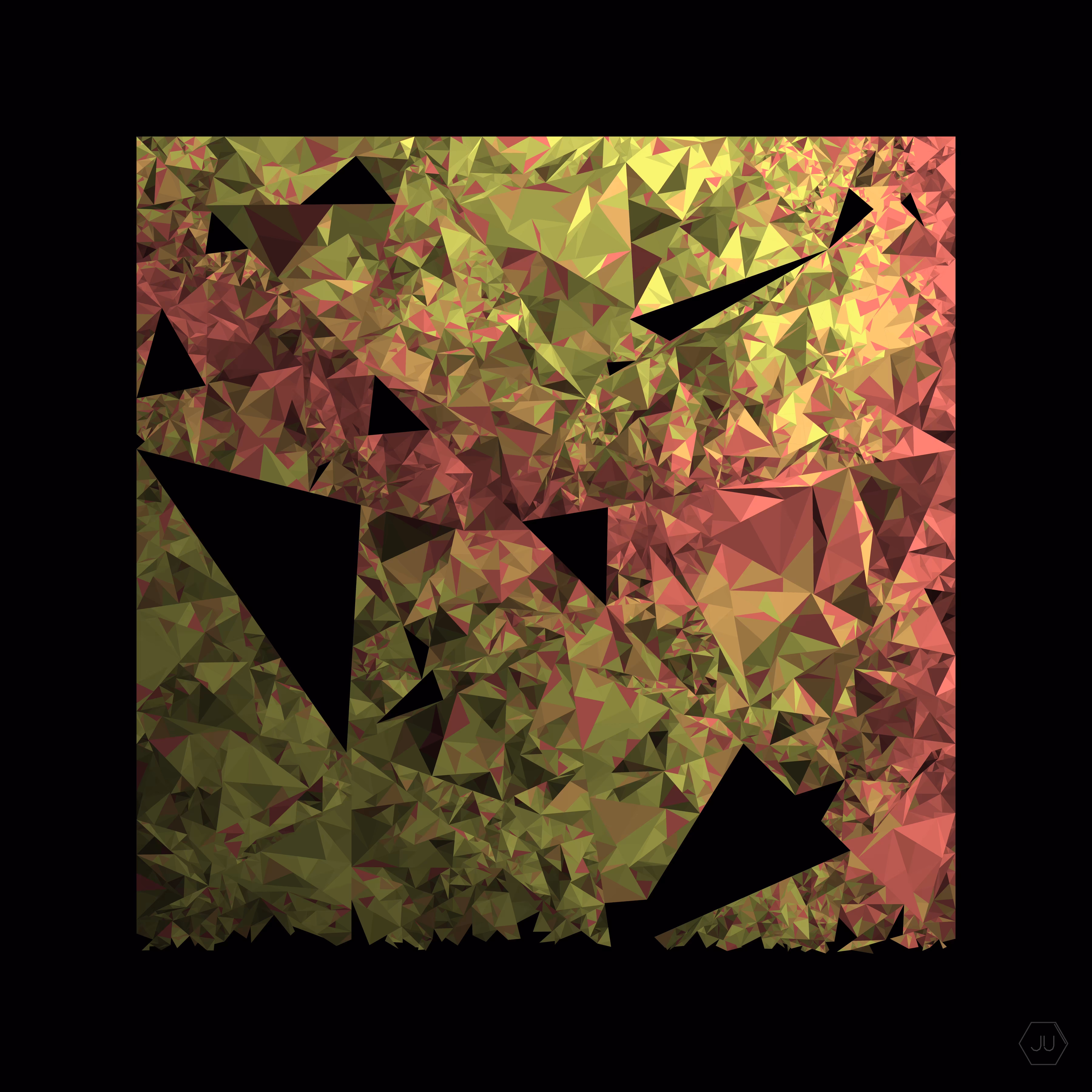 Torn Square 55-1-360