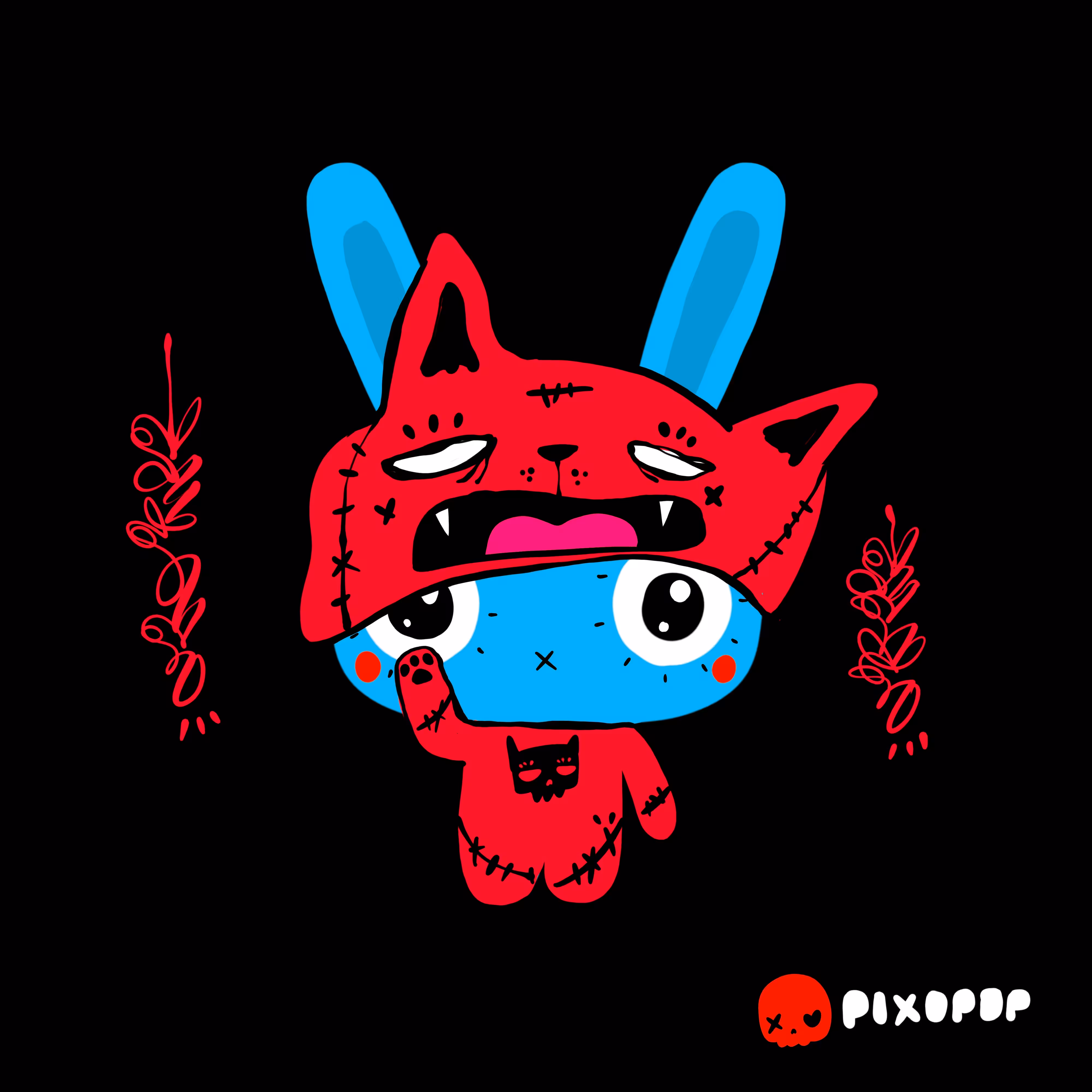 PIXOPOP CUTIES: Stitch Bunny #148