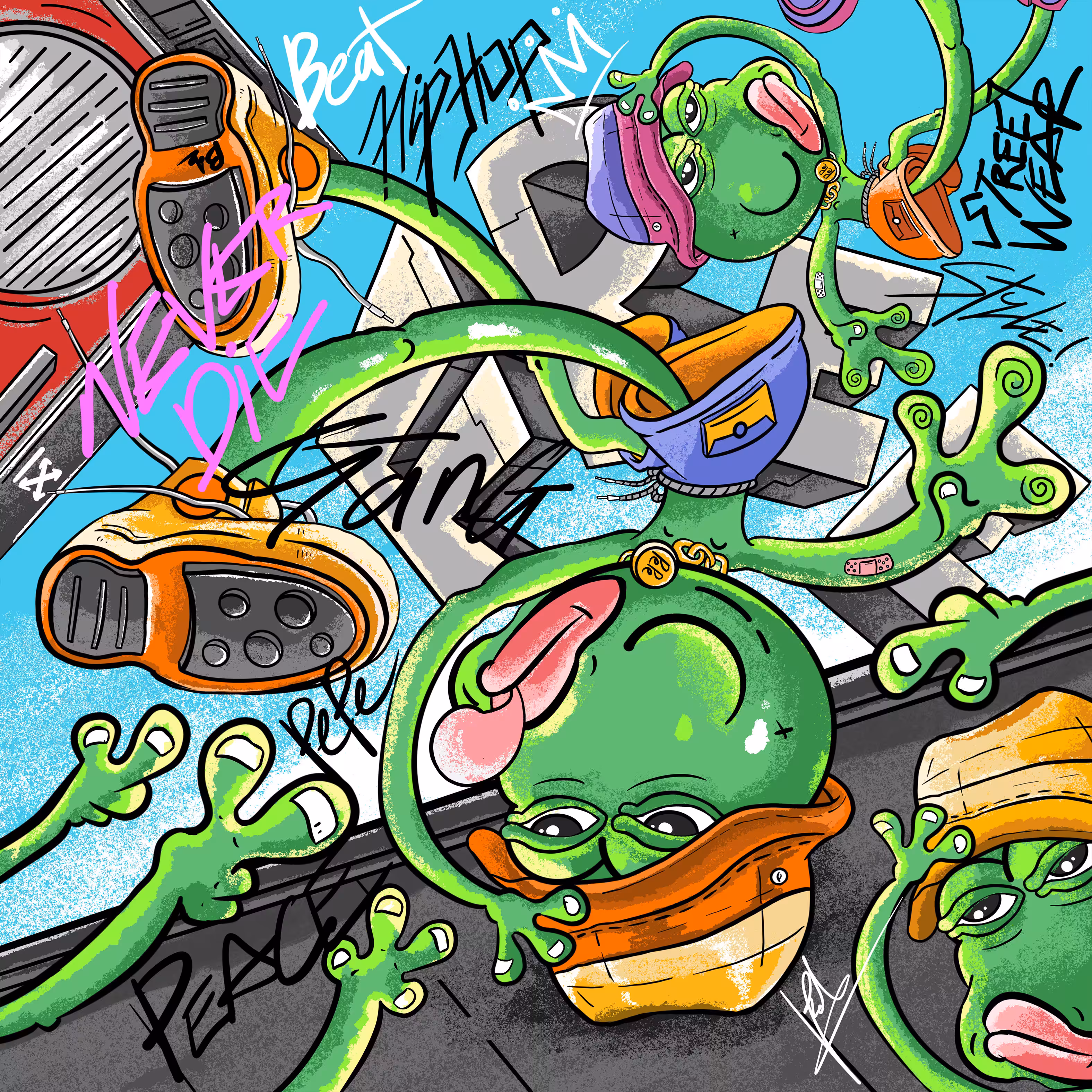 PEPE HIPHOP NEVER DIE