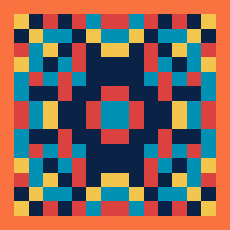 Pixel Mandala #24