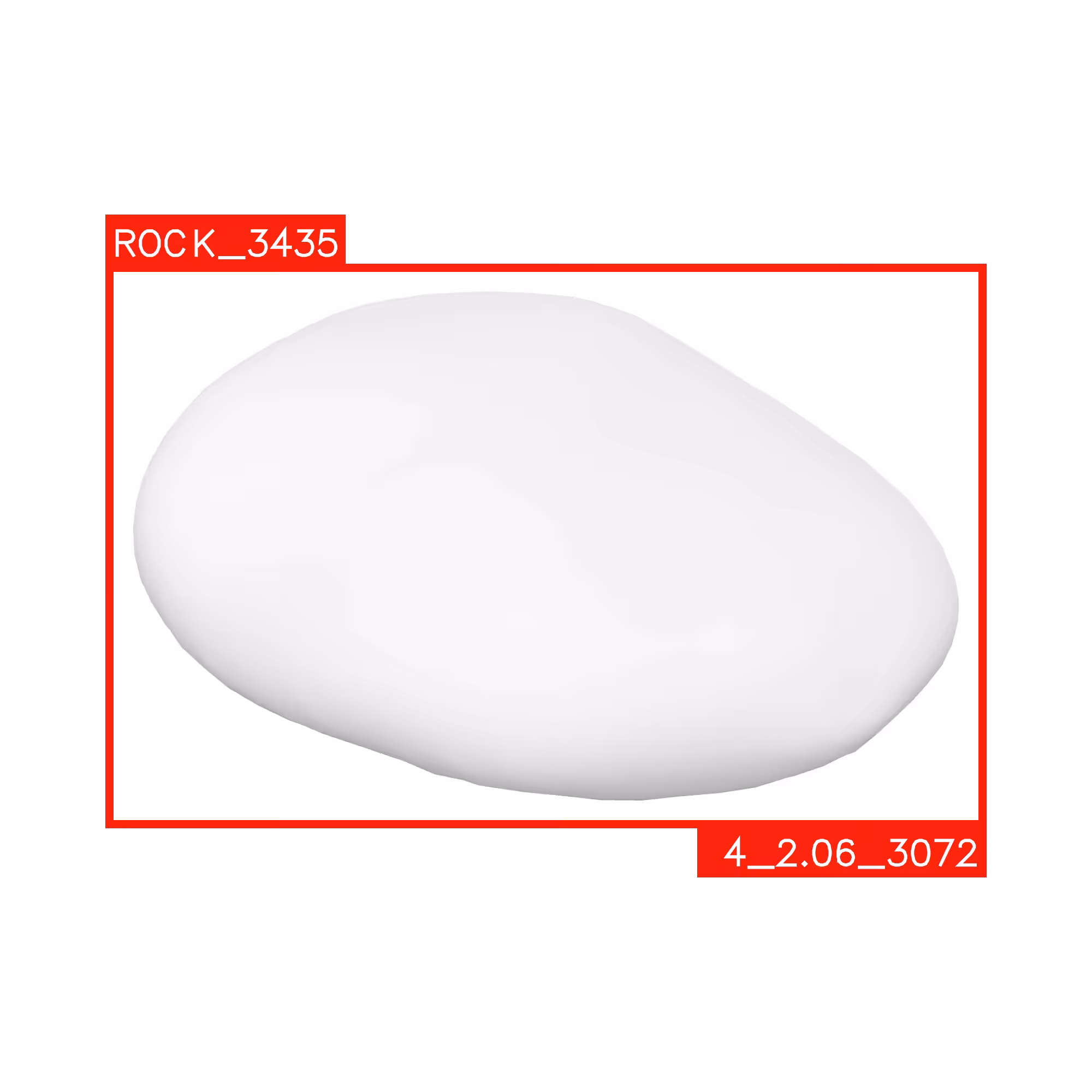 UNSHADED ROCKS: ROCK 3435