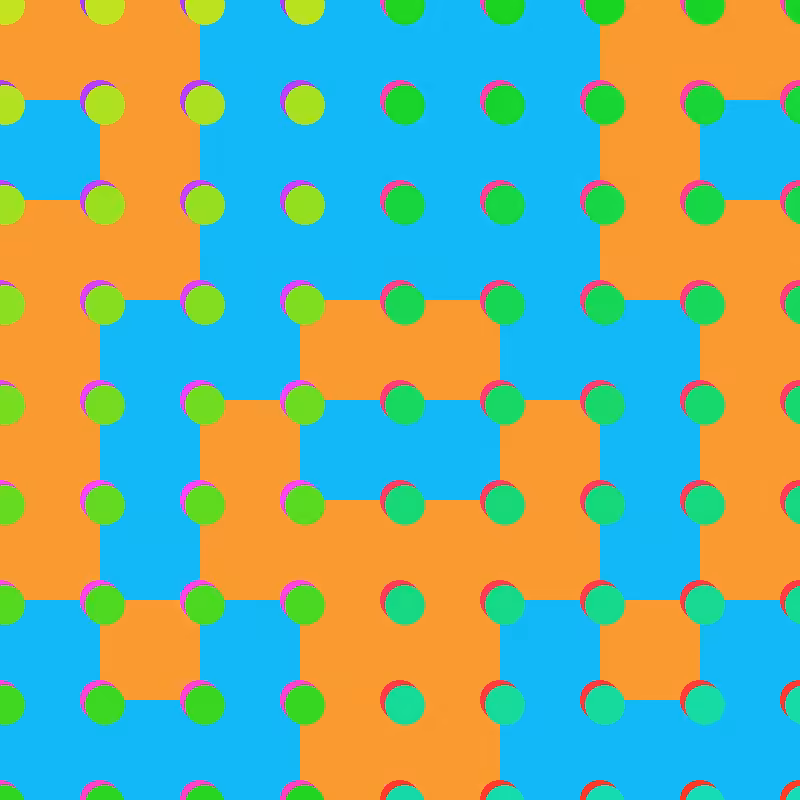 Squares and dots #27