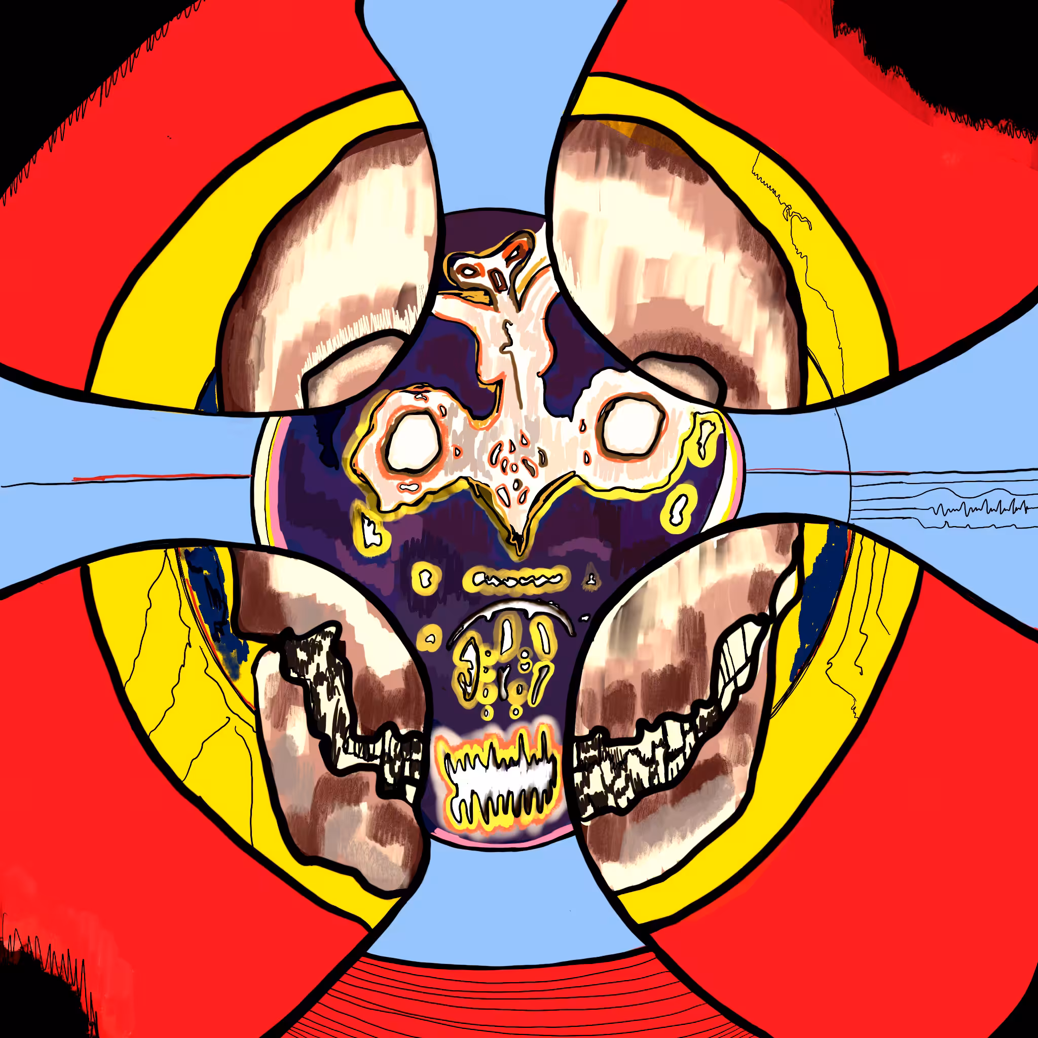 Cerebral process grief