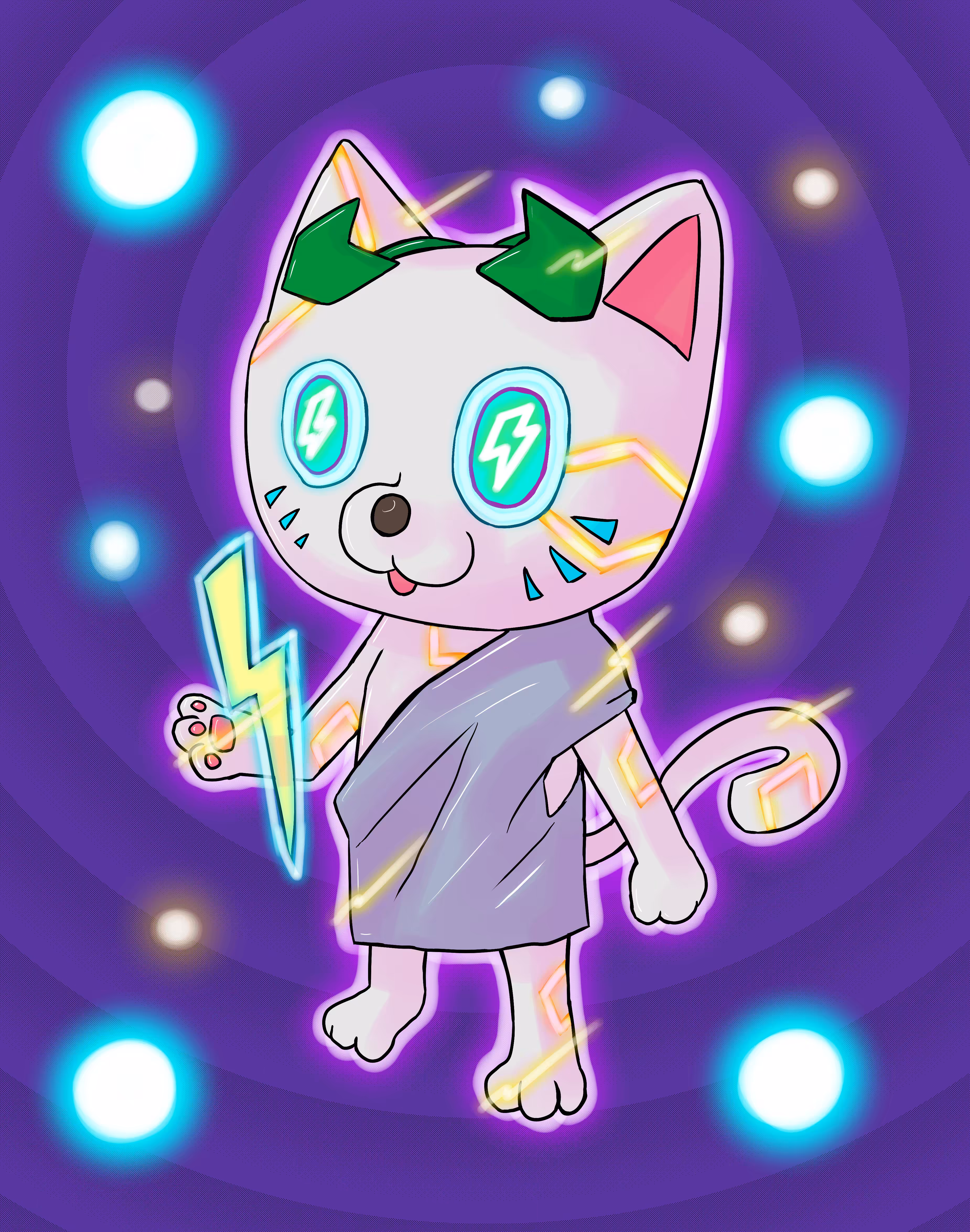 Cyber cat Zeus