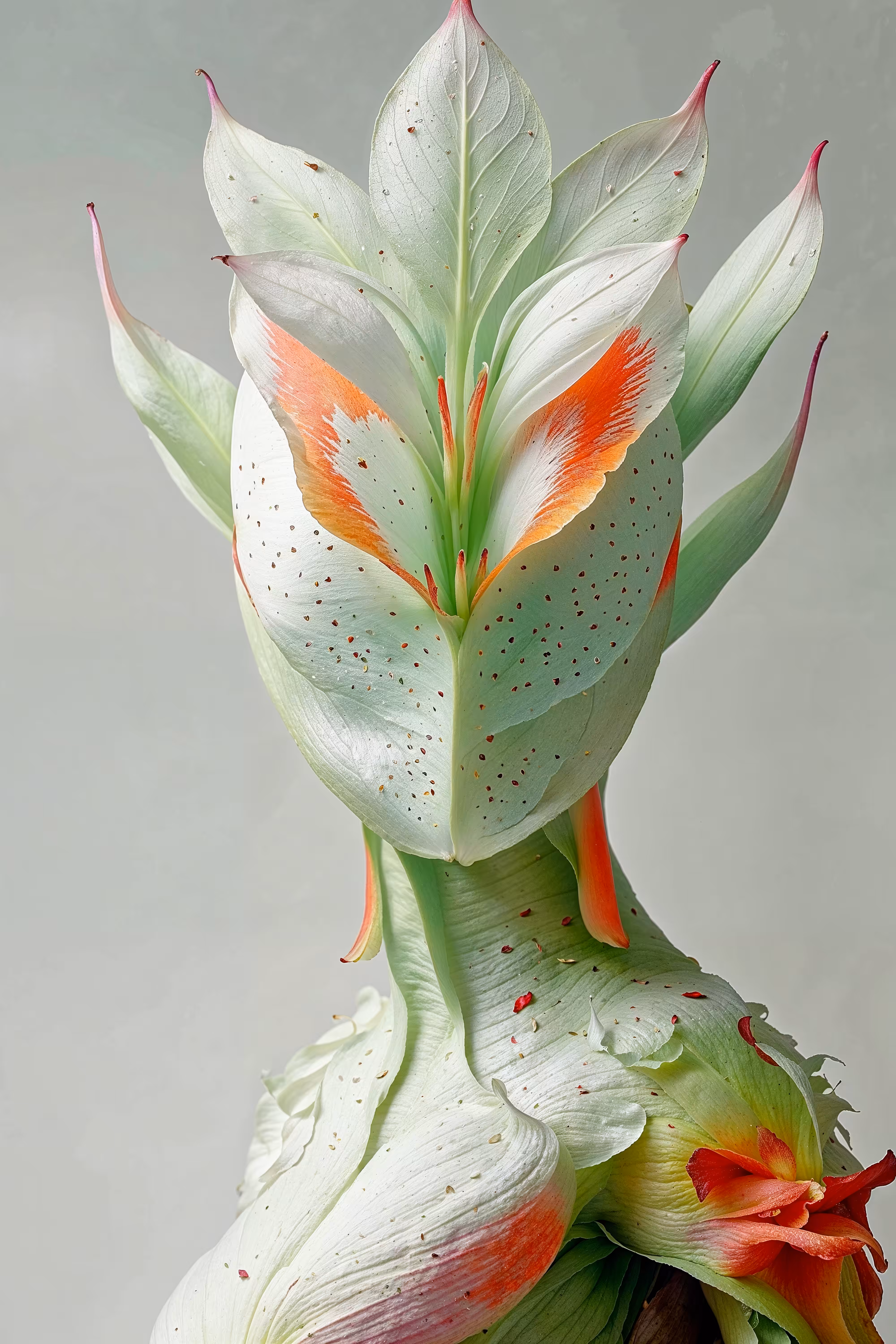 Self-Portrait in Flower Flesh II